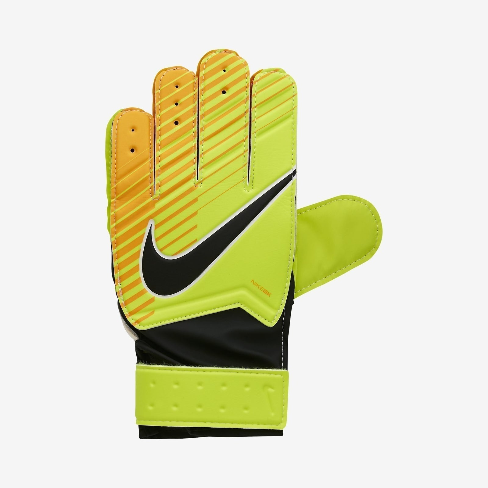 Junior Match Goalkeeper Gloves - Laser Orange/Volt - GS0343-715-NIKE by Nike | Available at Niky's Sports