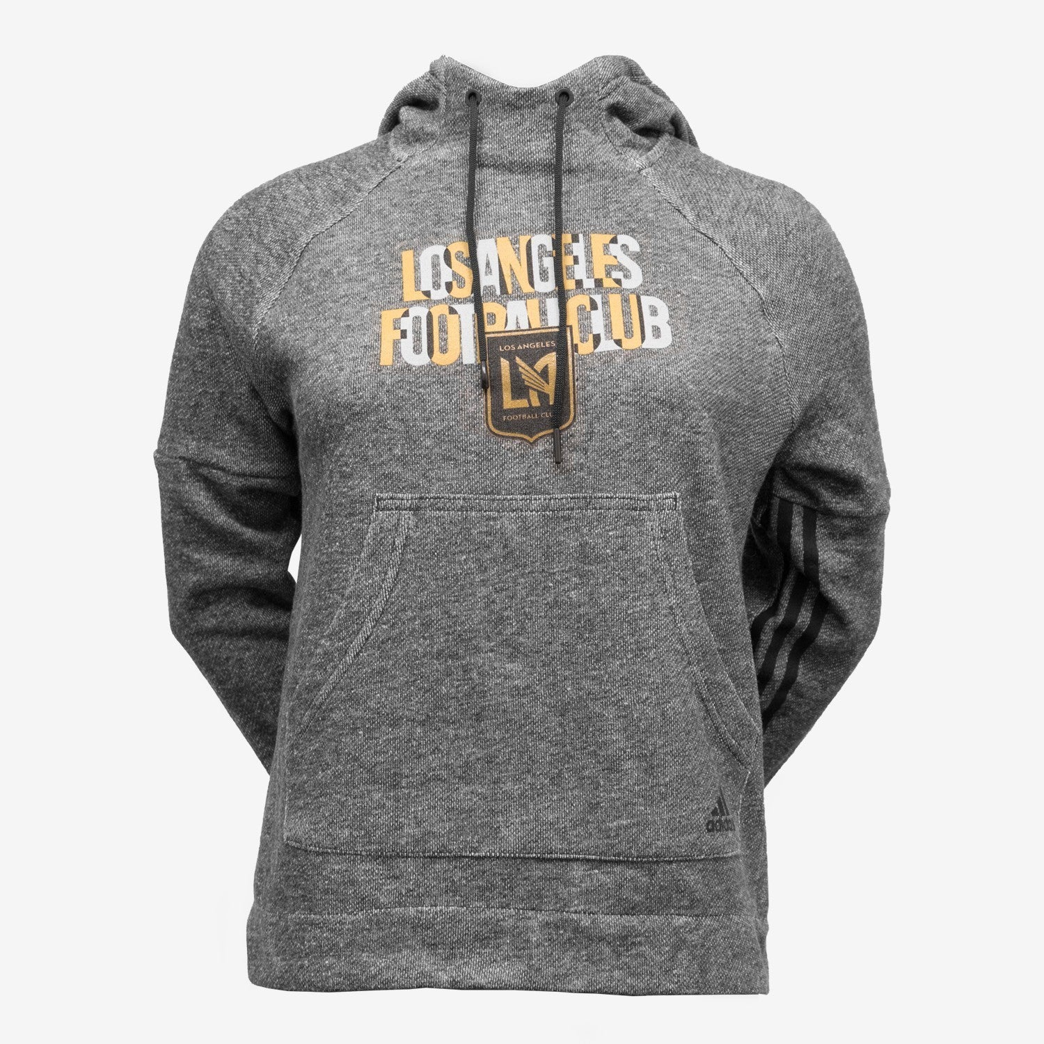 Women's LAFC Transitional Hoodie - Gray/Gold/Black - 786FW-BHT1-WLGFRPW-ADIDAS by Adidas | Available at Niky's Sports