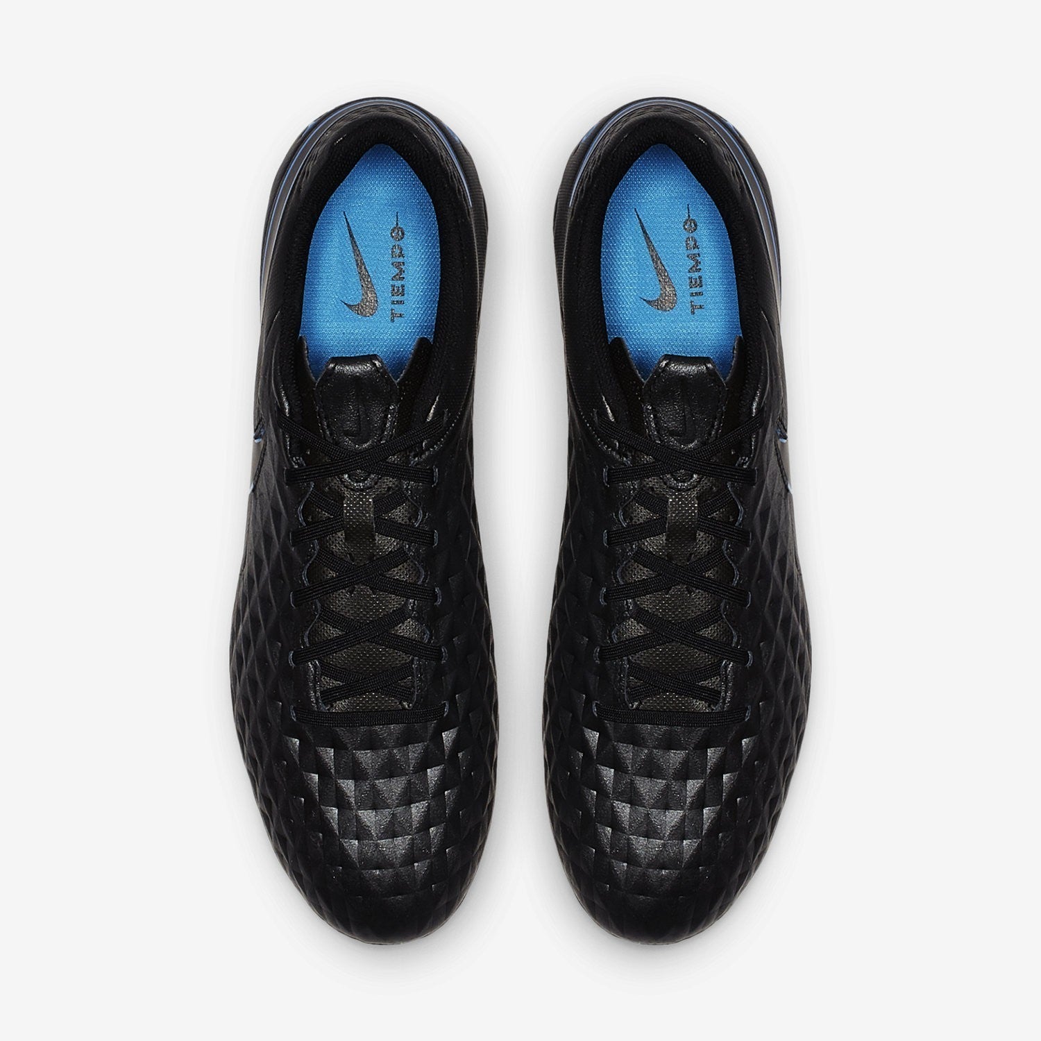 Men's Legend 8 Academy FG/MG Cleats - Black/Blue Hero/Black - AT5292-004-NIKE by Nike | Available at Niky's Sports