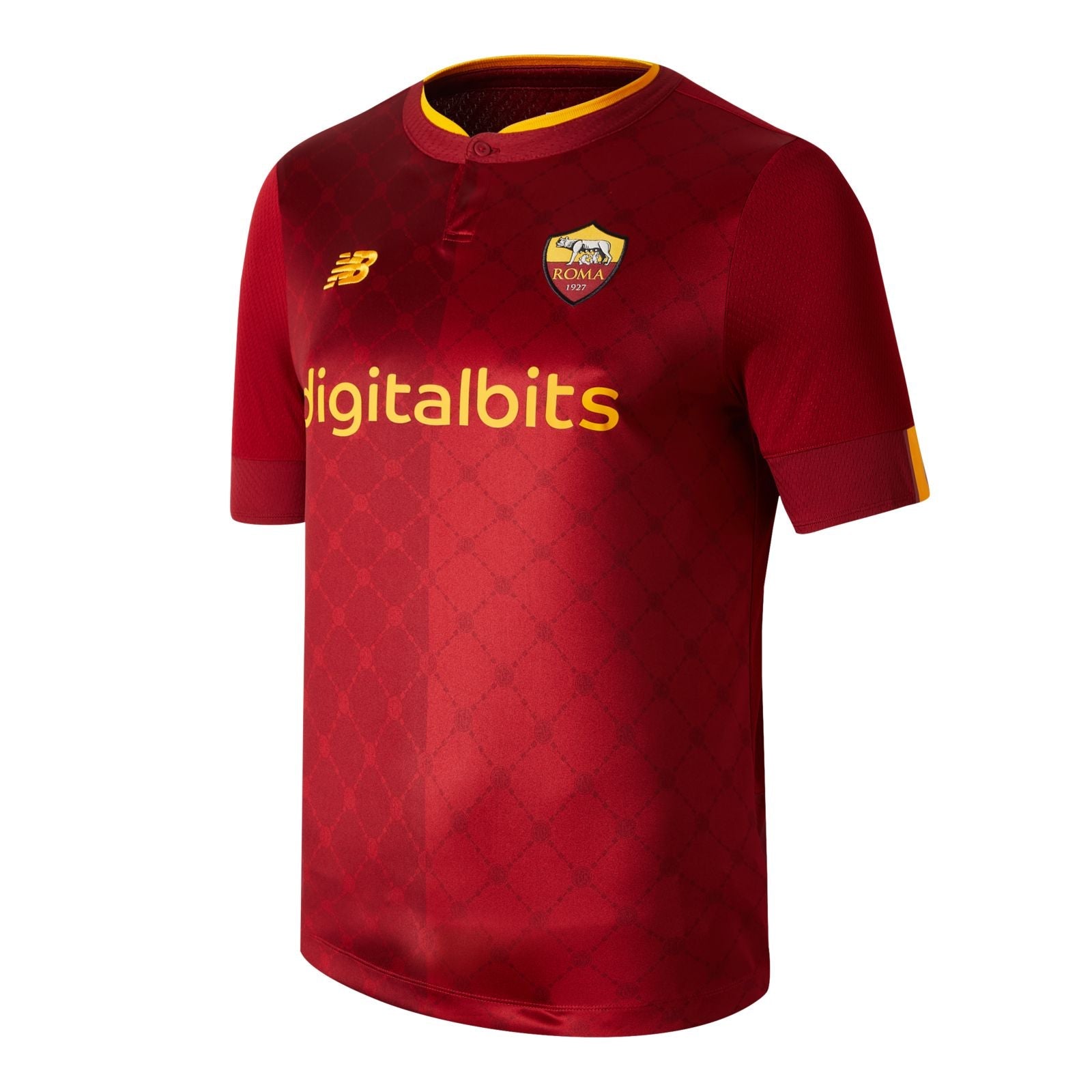AS ROMA HOME SHORT SLEEVE JERSEY 2022