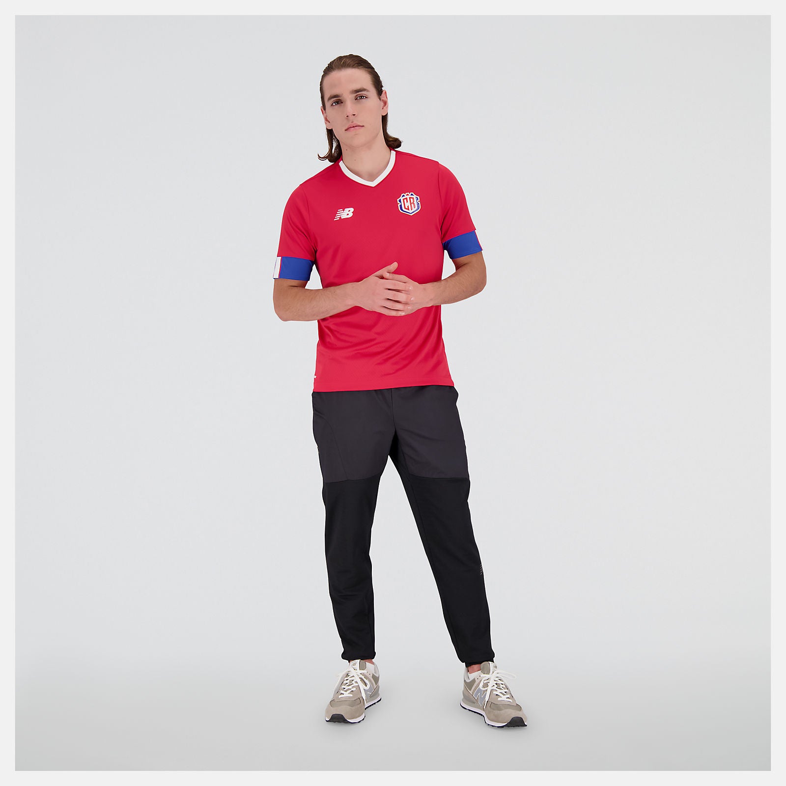 New Balance Men's Costa Rica Home Jersey WC22 - MT231540-HME-NEW BALANCE by New Balance | Available at Niky's Sports