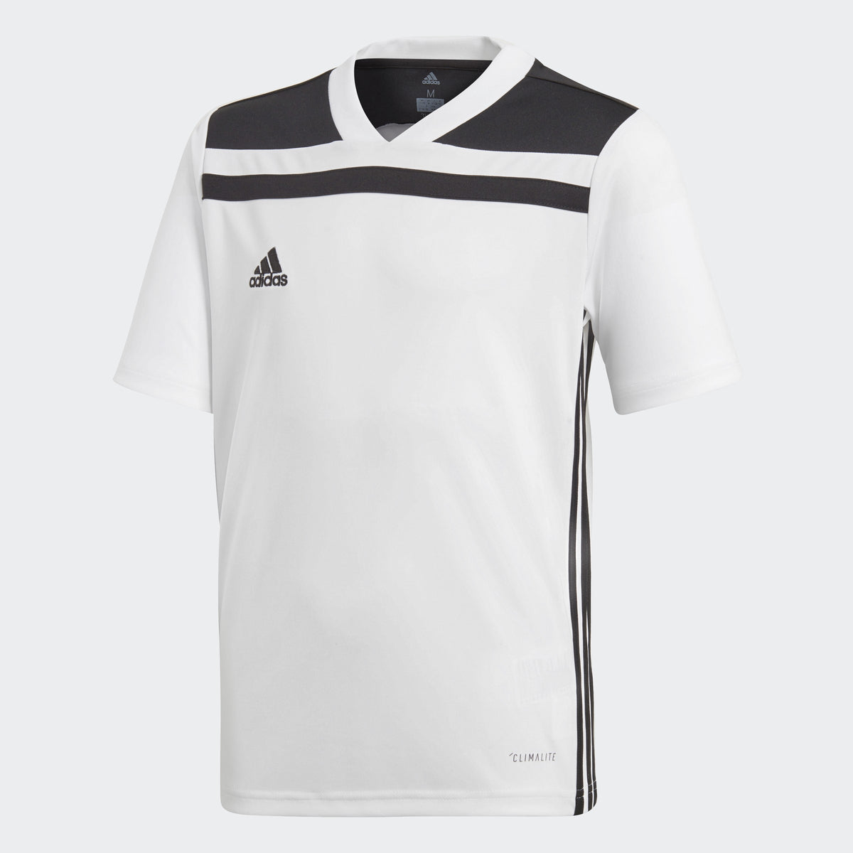 Youth Regista 18 Jersey-White / Black - CE8962-ADIDAS by Adidas | Available at Niky's Sports