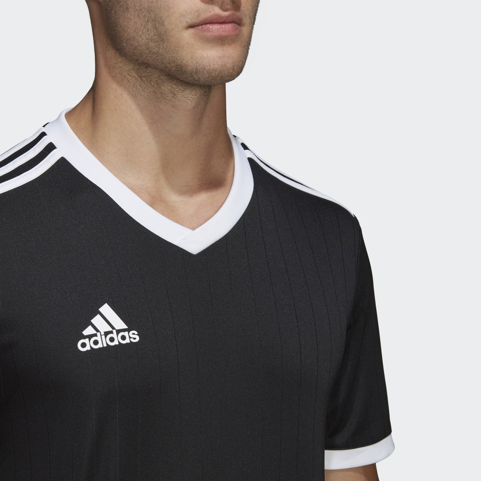 Men's Tabela 18 Jersey-Black/White - CE8934-ADIDAS by Adidas | Available at Niky's Sports