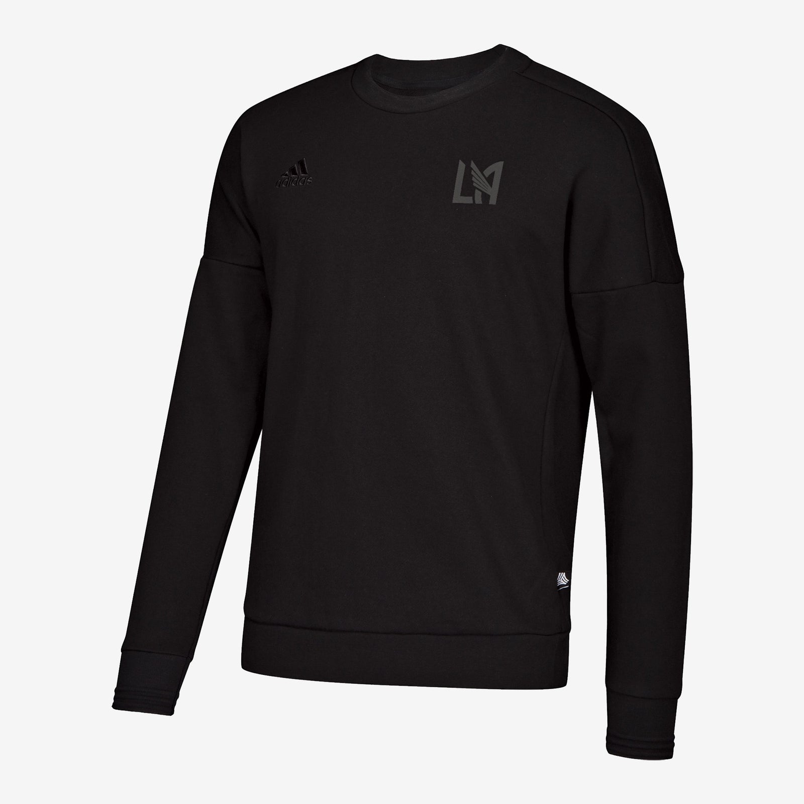 LAFC Tango Crewneck Sweatshirt - Black - 783FA-005-ADIDAS by Adidas | Available at Niky's Sports