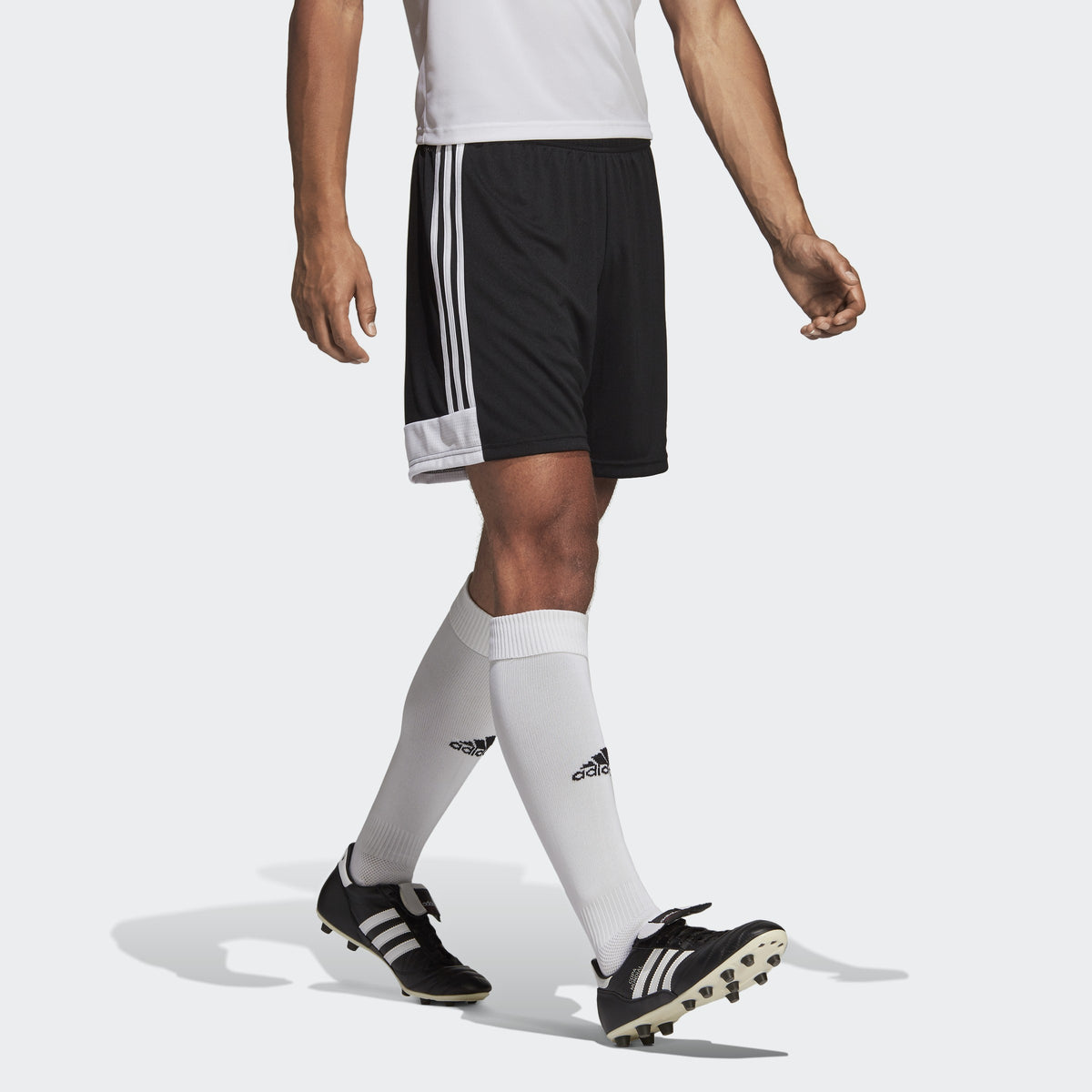 adidas Men's Tastigo 19 Shorts - Black/White - DP3246-ADIDAS by Adidas | Available at Niky's Sports