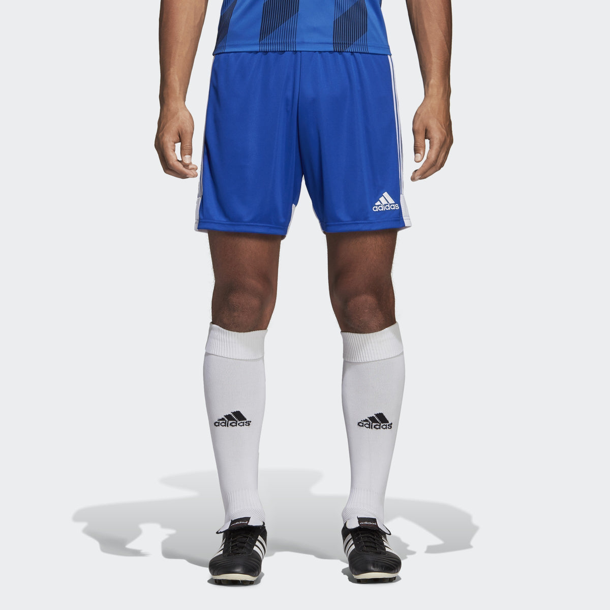 adidas Men's Tastigo 19 Shorts - Blue/White - DP3682-ADIDAS by Adidas | Available at Niky's Sports