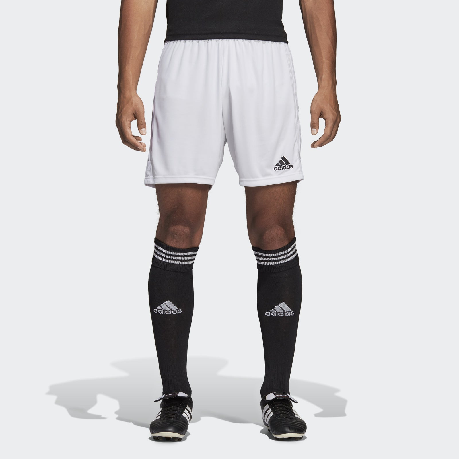 adidas Mens Tastigo 19 Shorts- White / White - DW9146-ADIDAS by Adidas | Available at Niky's Sports