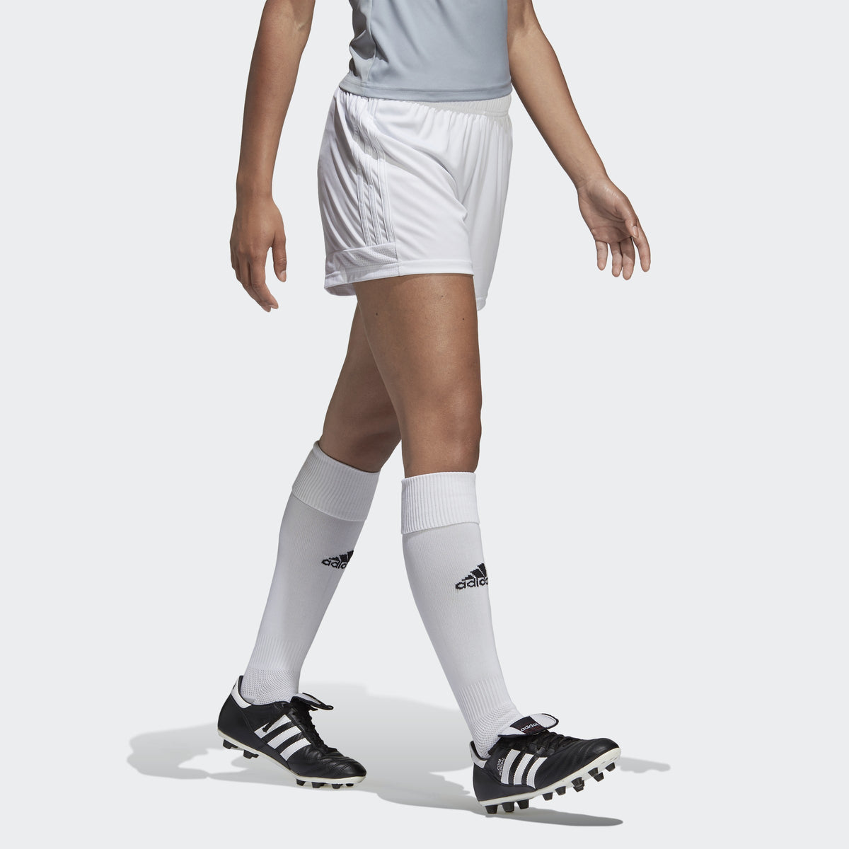 adidas Tastigo Women's 19 Soccer Shorts-White - DW9147-ADIDAS by Adidas | Available at Niky's Sports