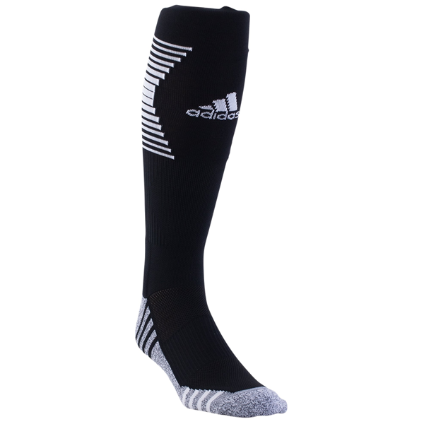 ADIDAS TEAM SPEED 3 OVER-THE-CALF SOCK (BLACK/WHITE) - 5153864-ADIDAS by adidas | Available at Niky's Sports