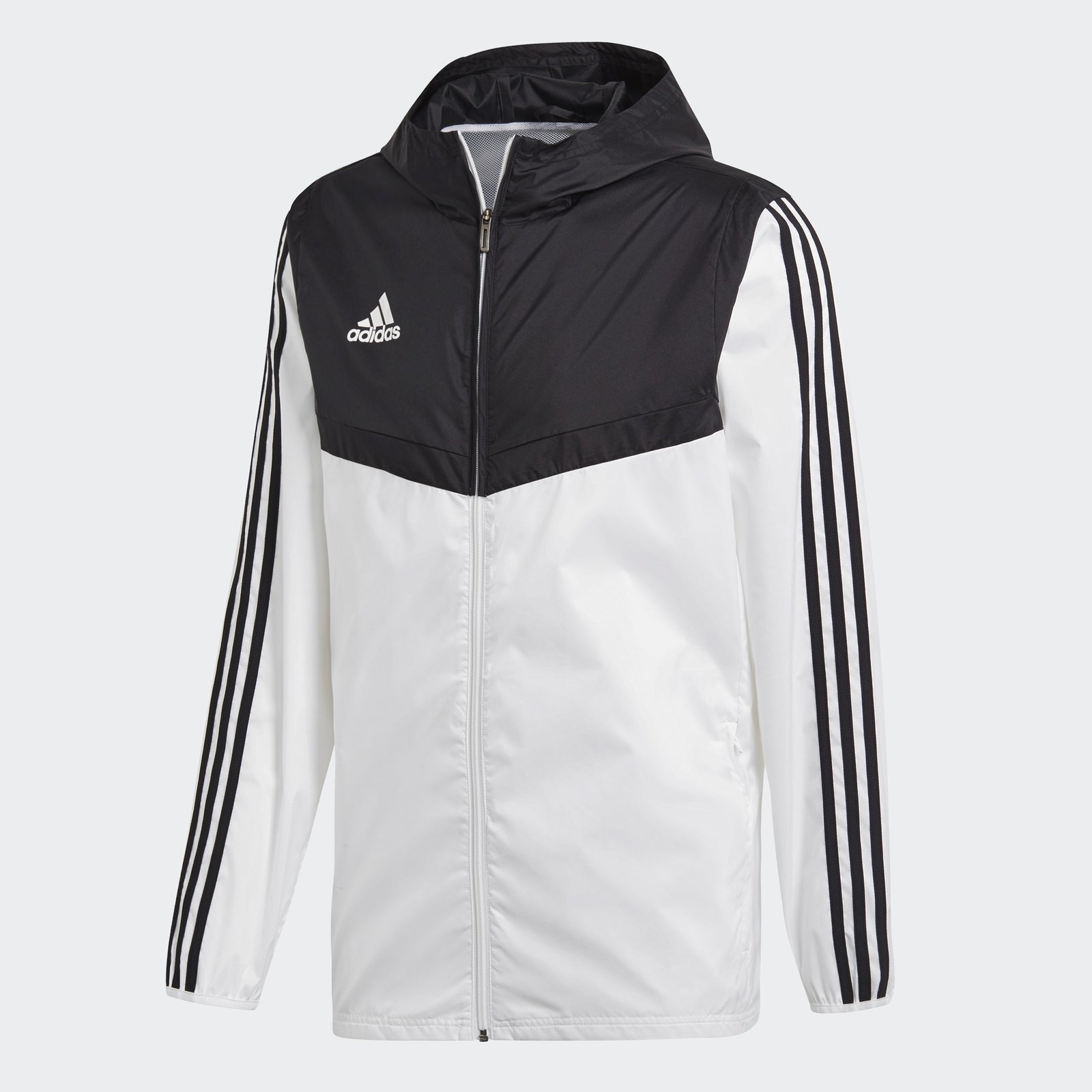 Men's AFC Tiro Windbreaker - White/Black
