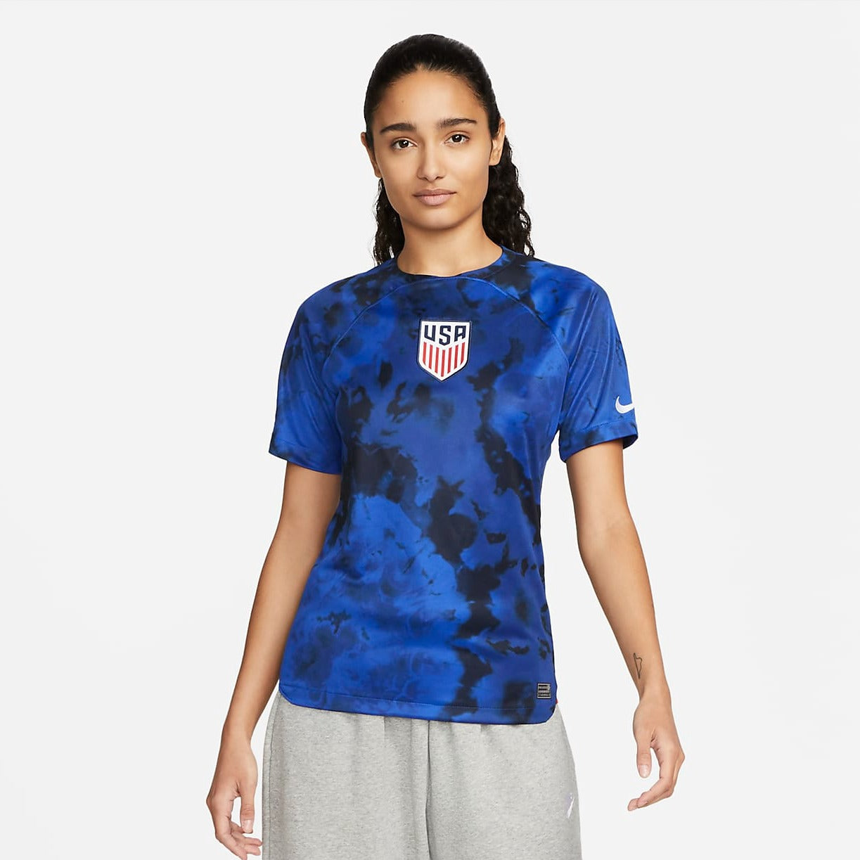 Nike Women's USA Away Soccer Jersey 2022 - DN0777-453-NIKE by Nike | Available at Niky's Sports