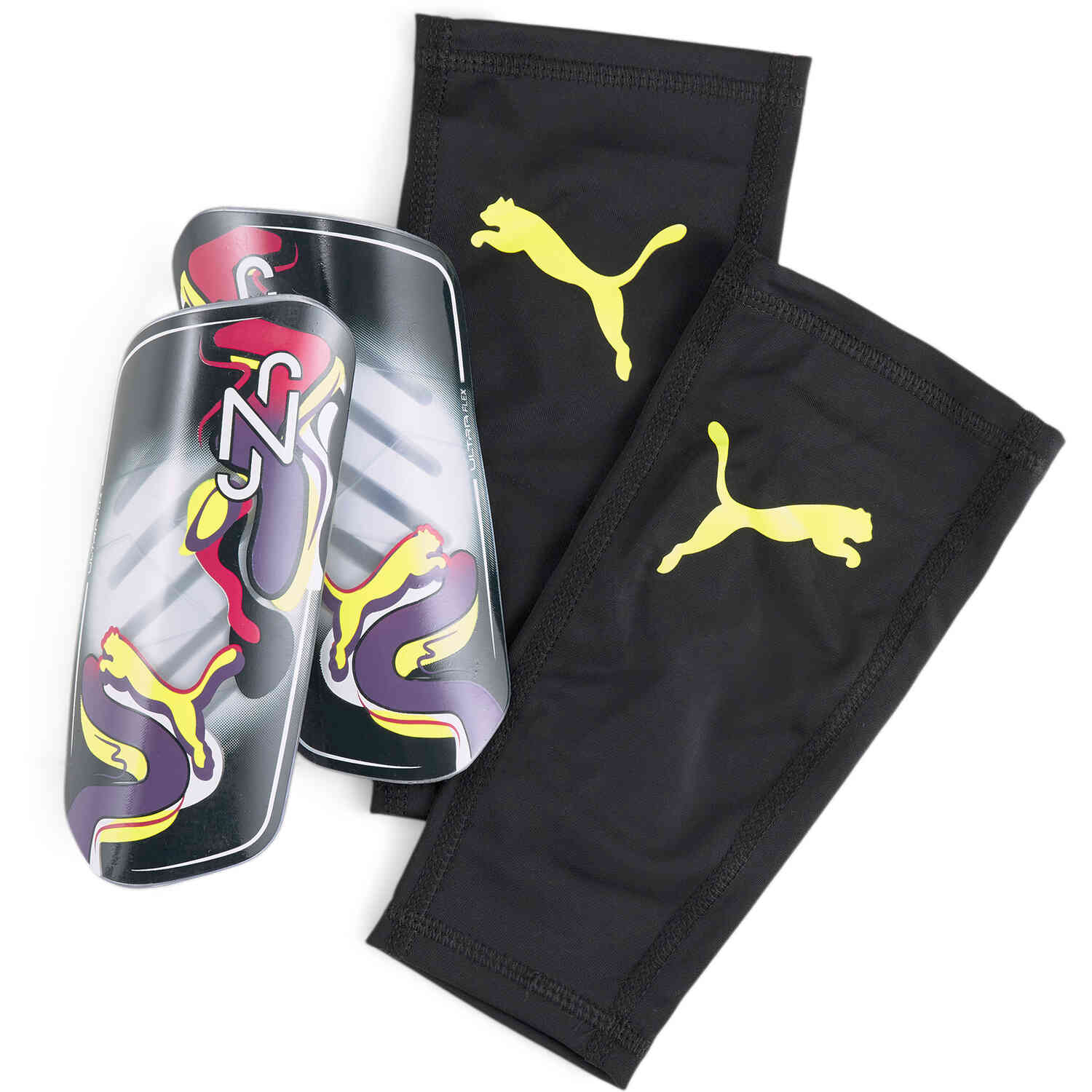 Puma Neymar Jr Ultra Flex Sleeve Shin Guards