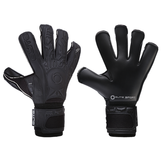 Elite Sport Black Solo Goalkeeper Glove - 319-BBB-ELITE SPORT by Elite Sport | Available at Niky's Sports