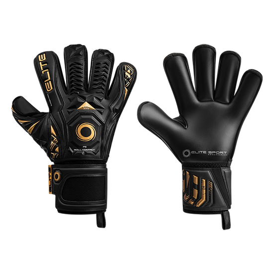 Elite Sport Black Real Goalkeeper Glove - 455-BVB-ELITE SPORT by Elite Sport | Available at Niky's Sports