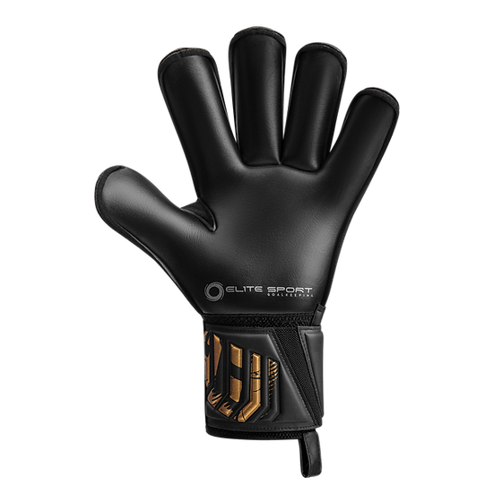 Elite Sport Black Real Goalkeeper Glove - 455-BVB-ELITE SPORT by Elite Sport | Available at Niky's Sports