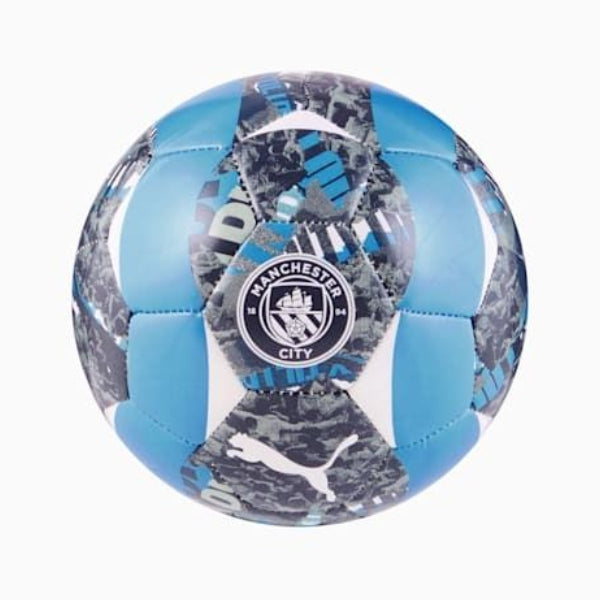Puma Manchester City Prematch Mini Soccer Ball - 084547-74-PUMA by Puma | Available at Niky's Sports