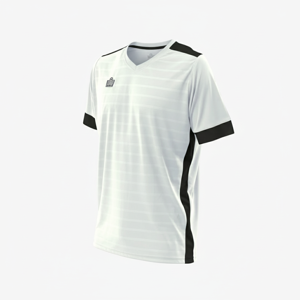 Derby Jersey White/Black