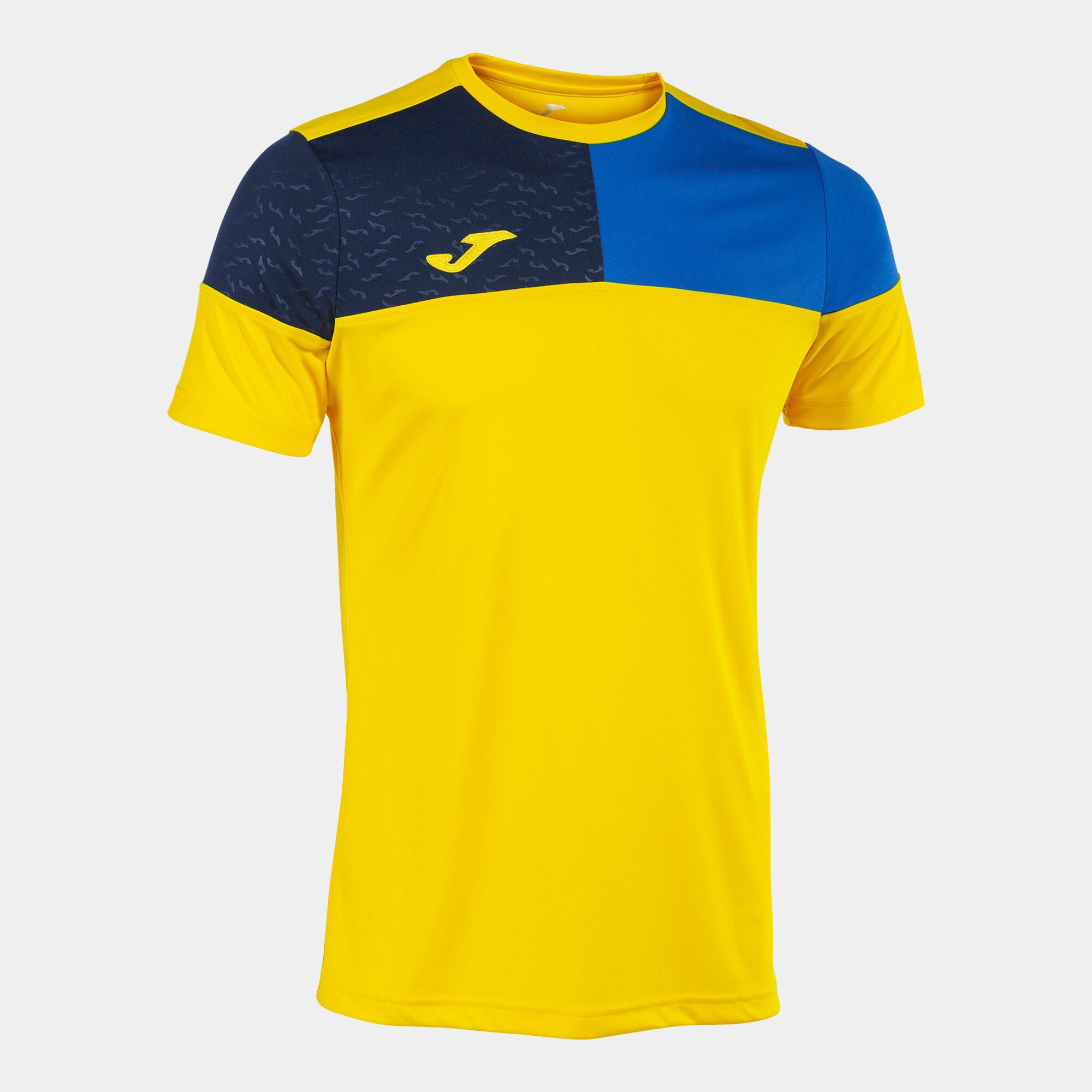 Joma Crew V Jersey Yellow/Royal