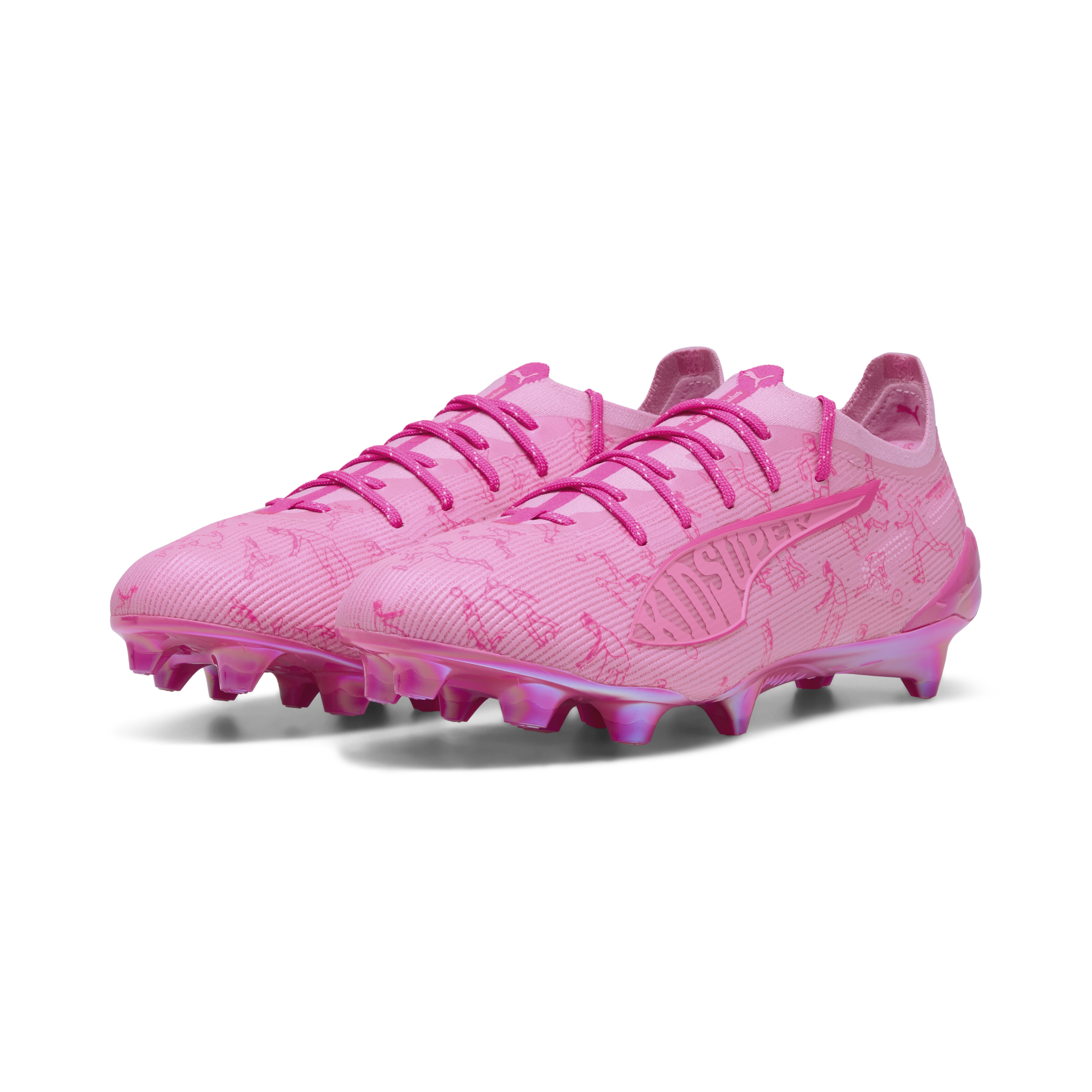 PUMA x KIDSUPER ULTRA 5 ULTIMATE Firm Ground Soccer Cleats - 108414-01-PUMA by Puma | Available at Niky's Sports