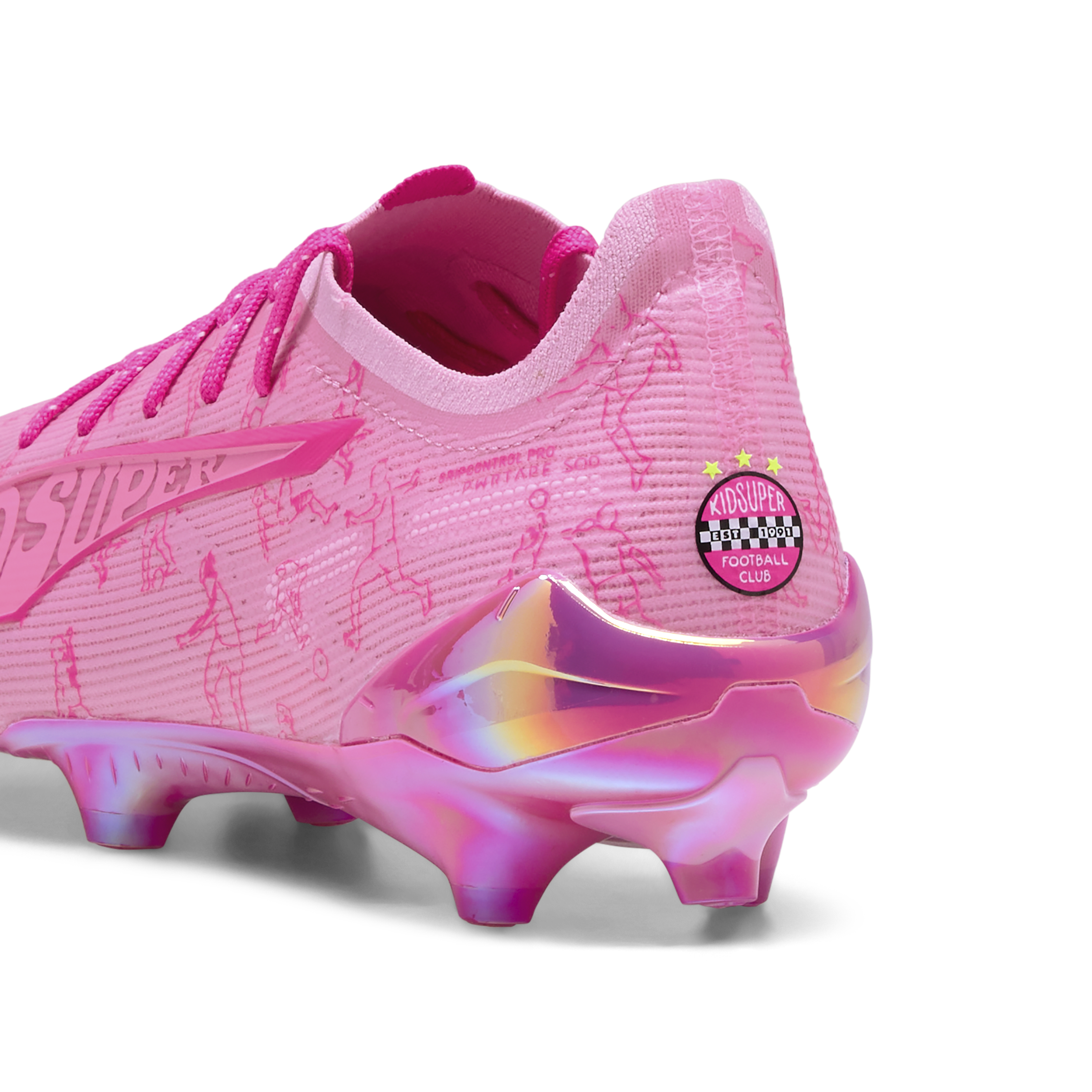 PUMA x KIDSUPER ULTRA 5 ULTIMATE Firm Ground Soccer Cleats - 108414-01-PUMA by Puma | Available at Niky's Sports