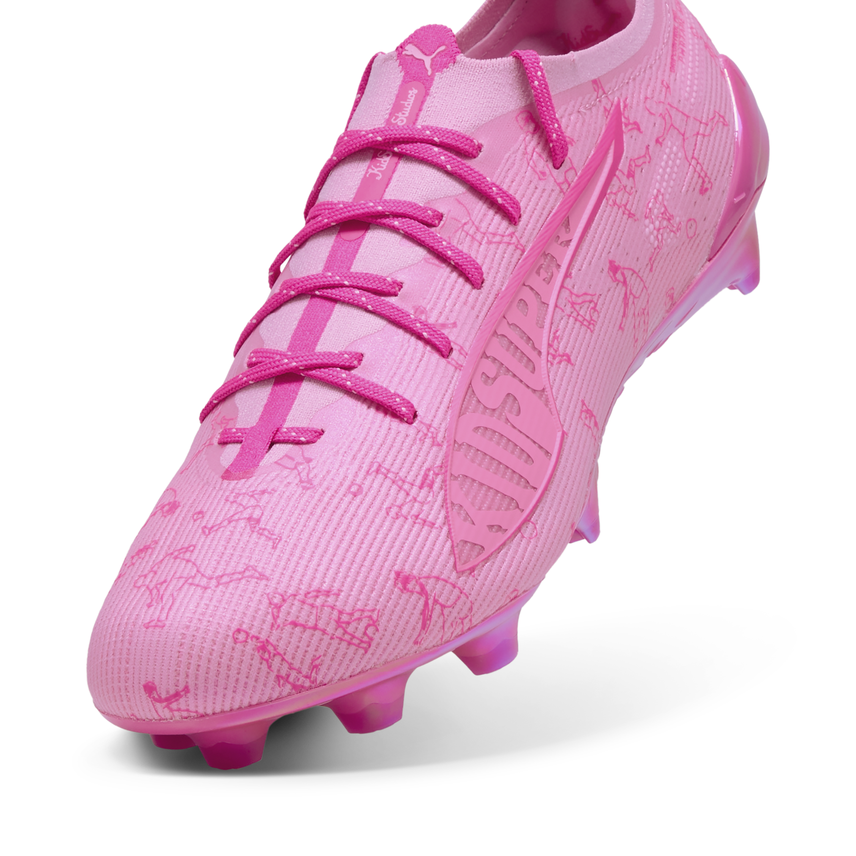 PUMA x KIDSUPER ULTRA 5 ULTIMATE Firm Ground Soccer Cleats - 108414-01-PUMA by Puma | Available at Niky's Sports