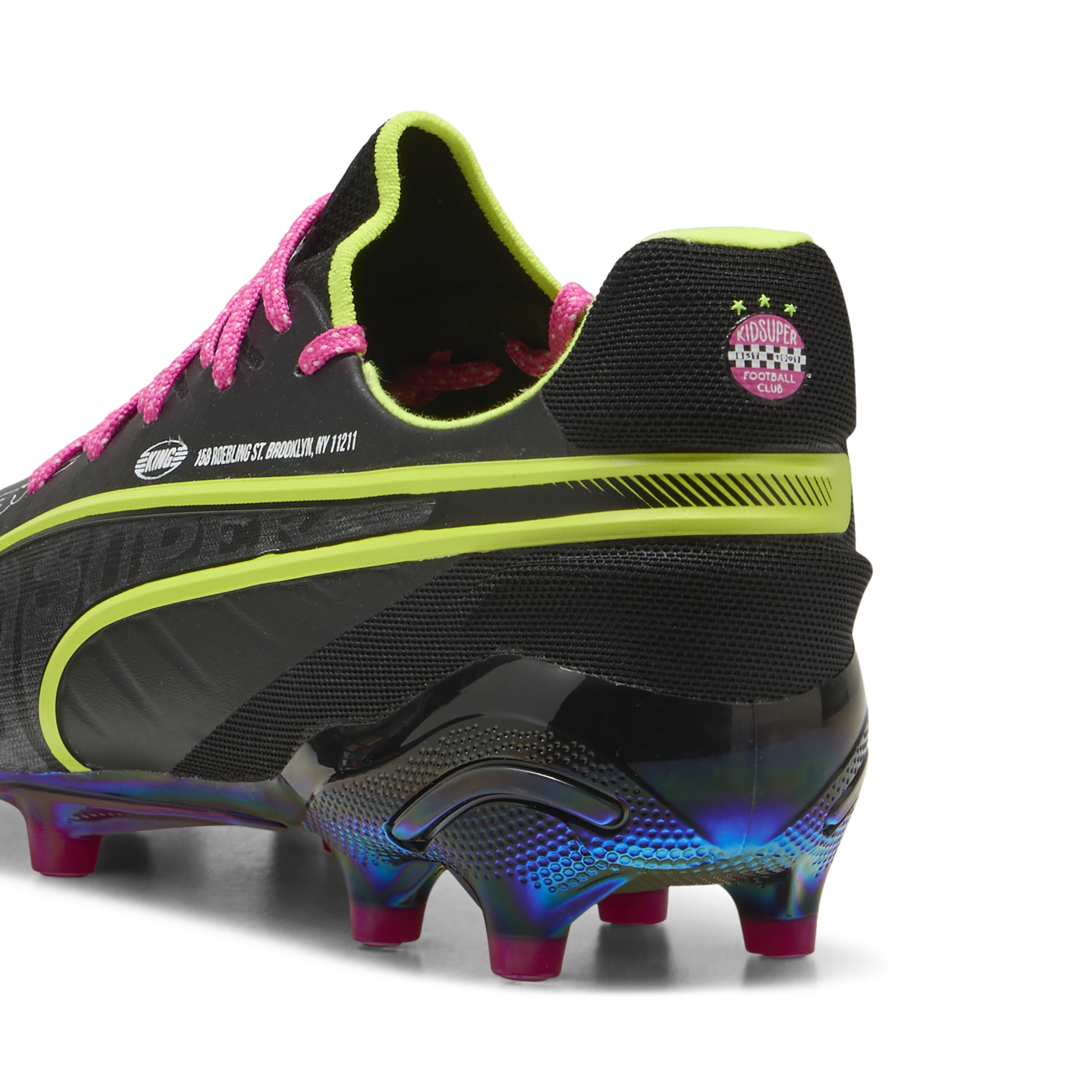 PUMA x KIDSUPER KING ULTIMATE Firm/Artificial Ground Soccer Cleats - 108437-01-PUMA by Puma | Available at Niky's Sports