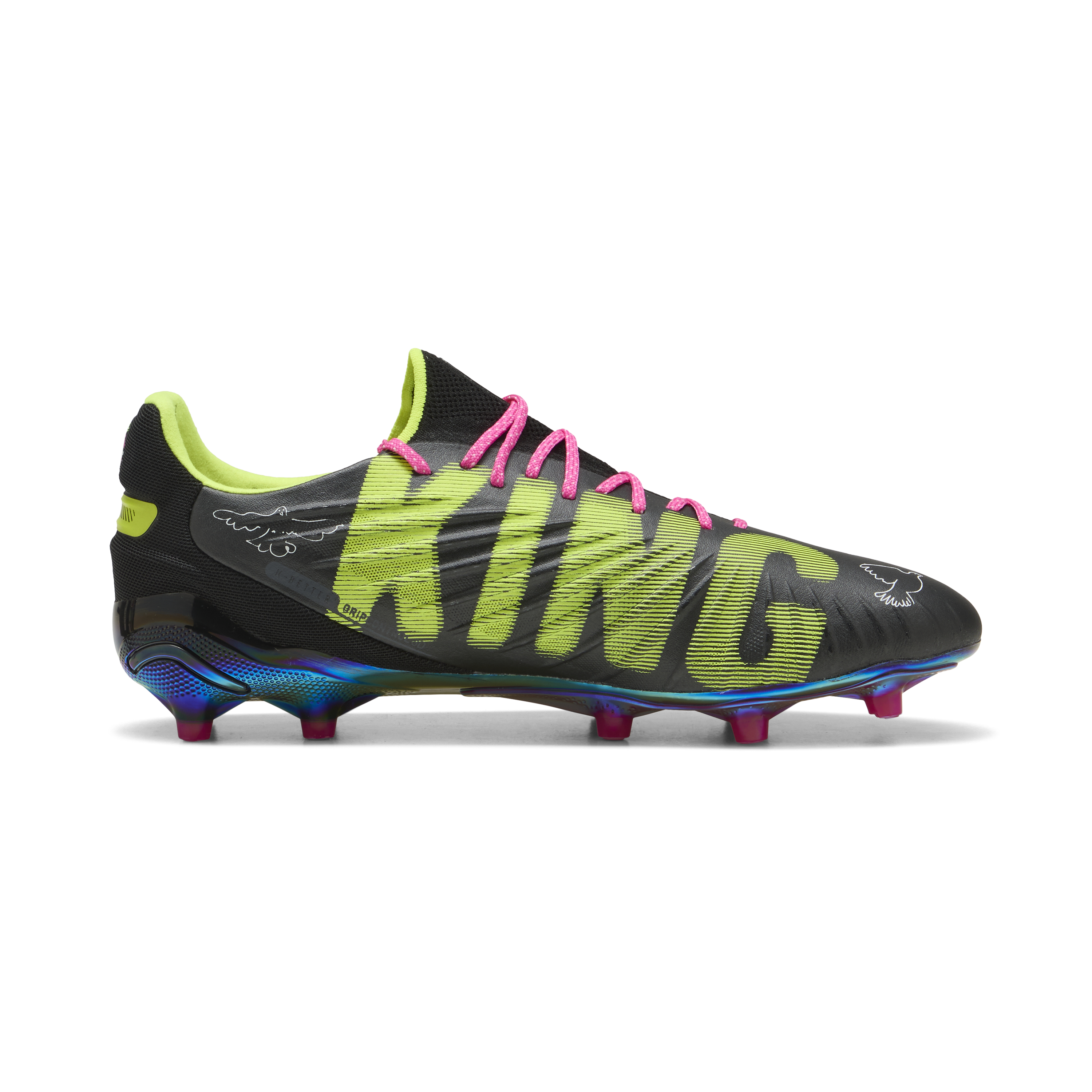 PUMA x KIDSUPER KING ULTIMATE Firm/Artificial Ground Soccer Cleats - 108437-01-PUMA by Puma | Available at Niky's Sports