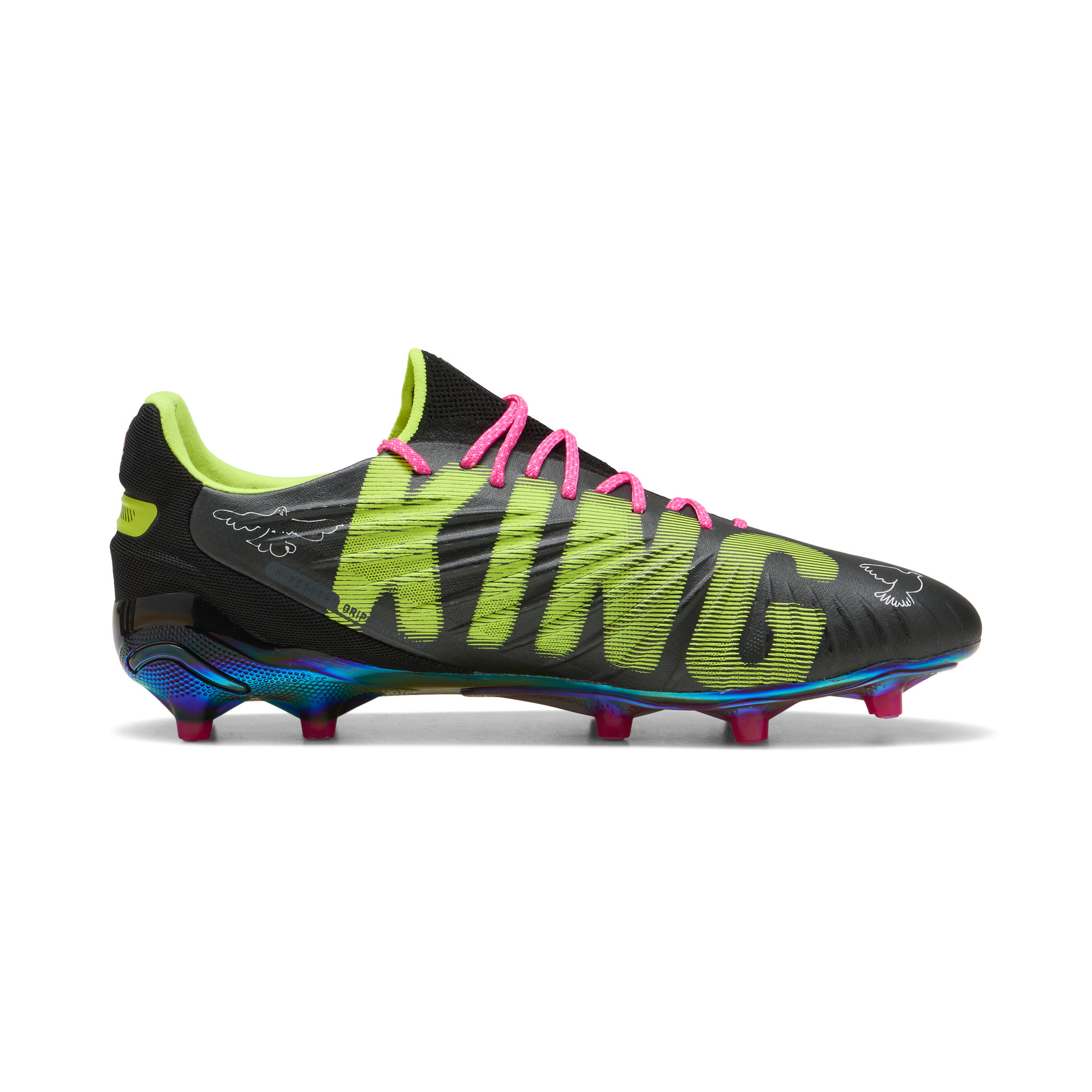 PUMA x KIDSUPER KING ULTIMATE Firm/Artificial Ground Soccer Cleats - 108437-01-PUMA by Puma | Available at Niky's Sports