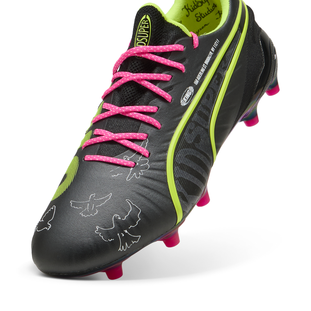 PUMA x KIDSUPER KING ULTIMATE Firm/Artificial Ground Soccer Cleats - 108437-01-PUMA by Puma | Available at Niky's Sports