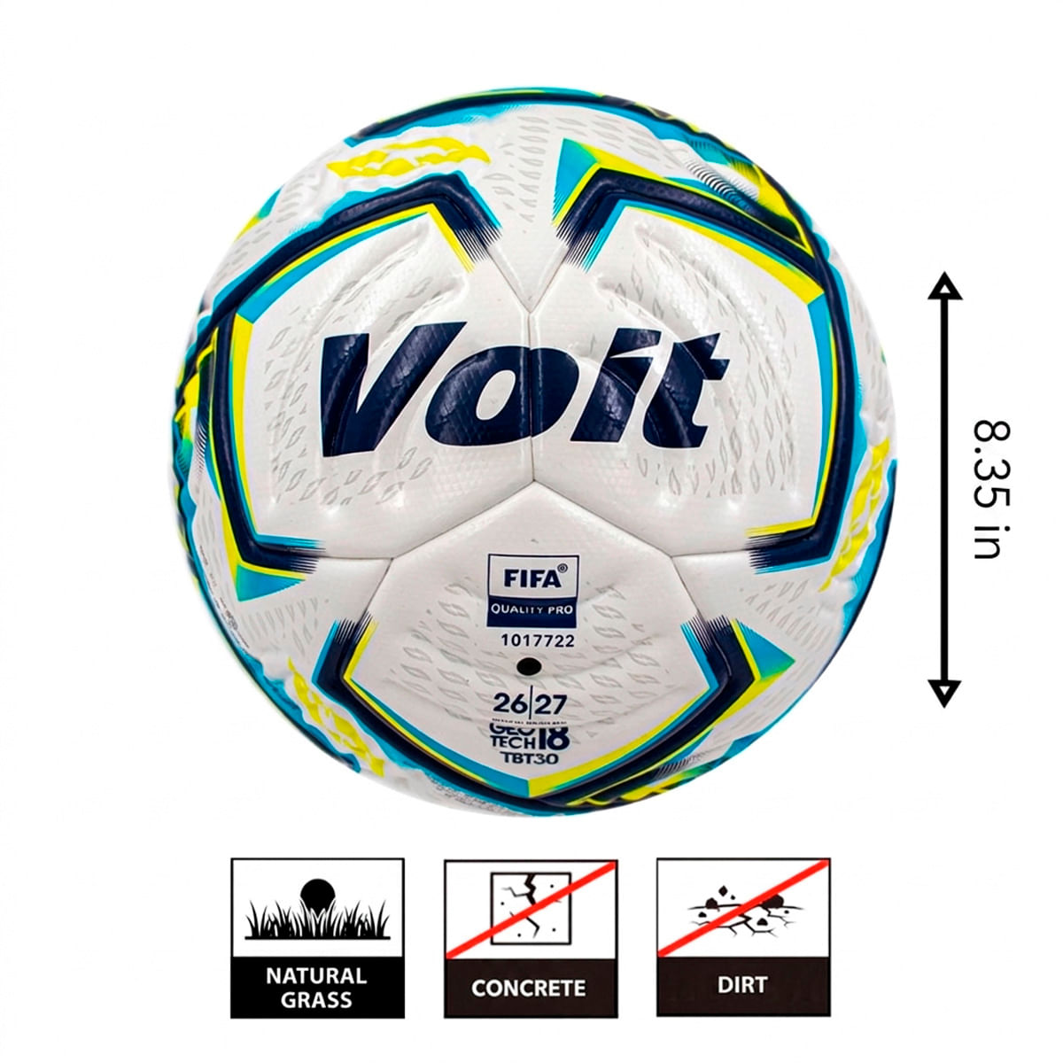 Aereus40 Apertura Size 5 FIFA Pro Soccer Ball – Professional Match Ball