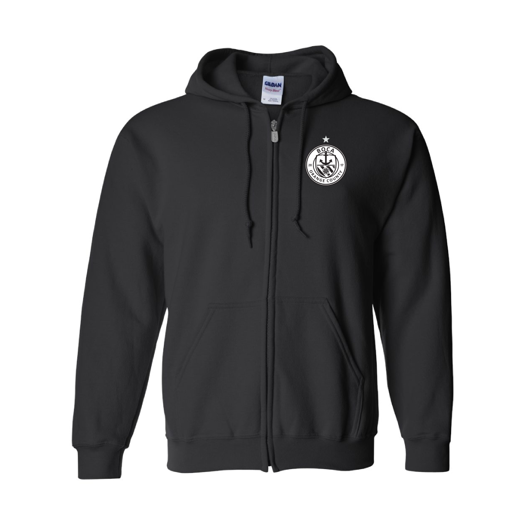 Boca OC Unisex Full Zip Hoodie (18600)
