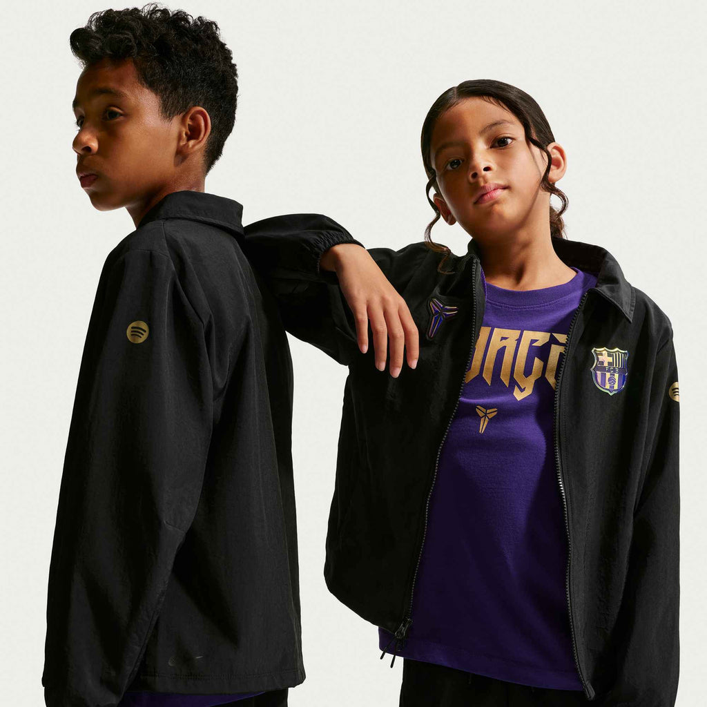 NIKE FC Barcelona Away Big Kids' Kobe Soccer Woven Jacket