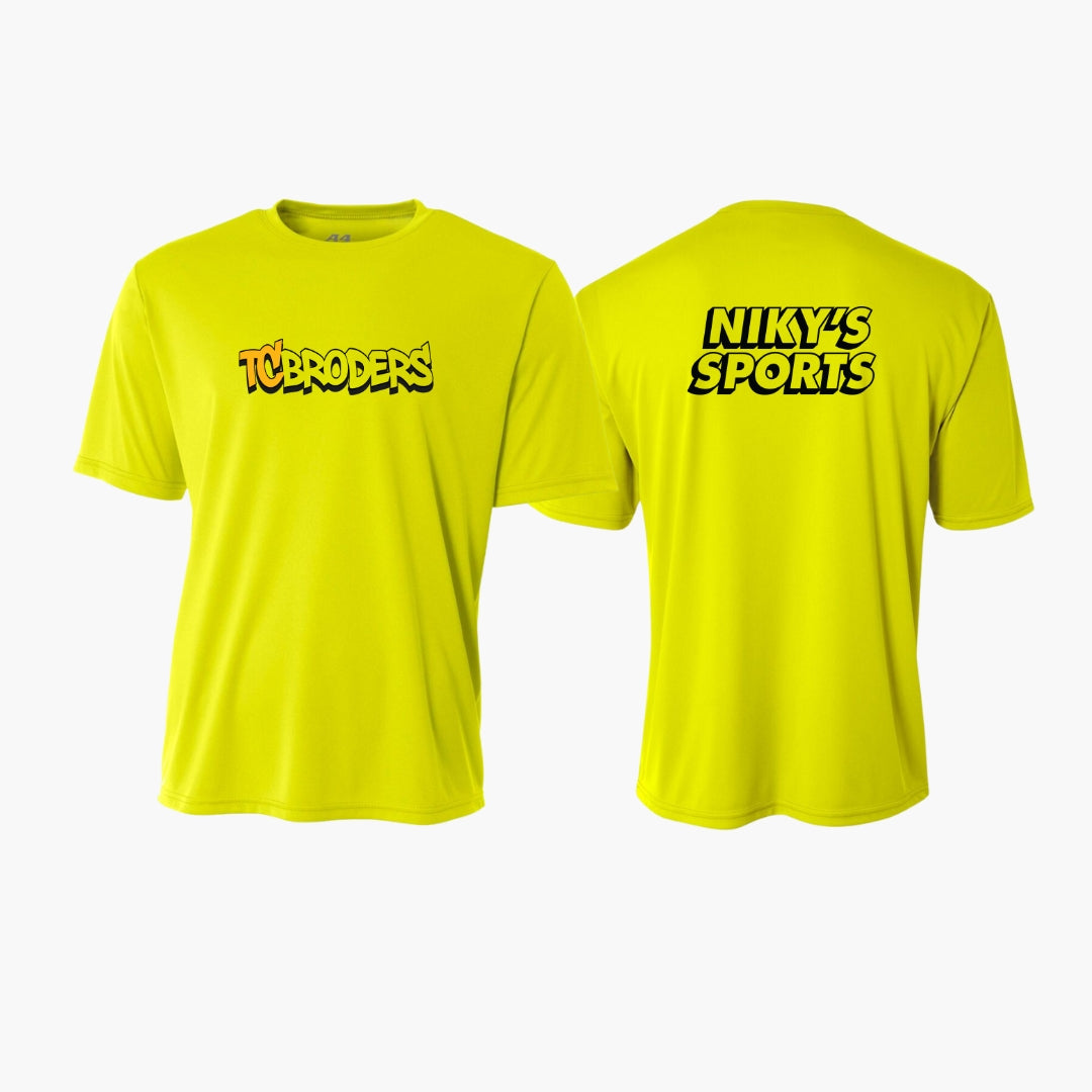 TC Broders Training Jersey Volt - TCB N3142 SFY by A4 | Available at Niky's Sports