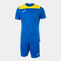 Joma Phoenix II Uniform Set Ryl/yellow - 103124.709-JOMA by Joma | Available at Niky's Sports