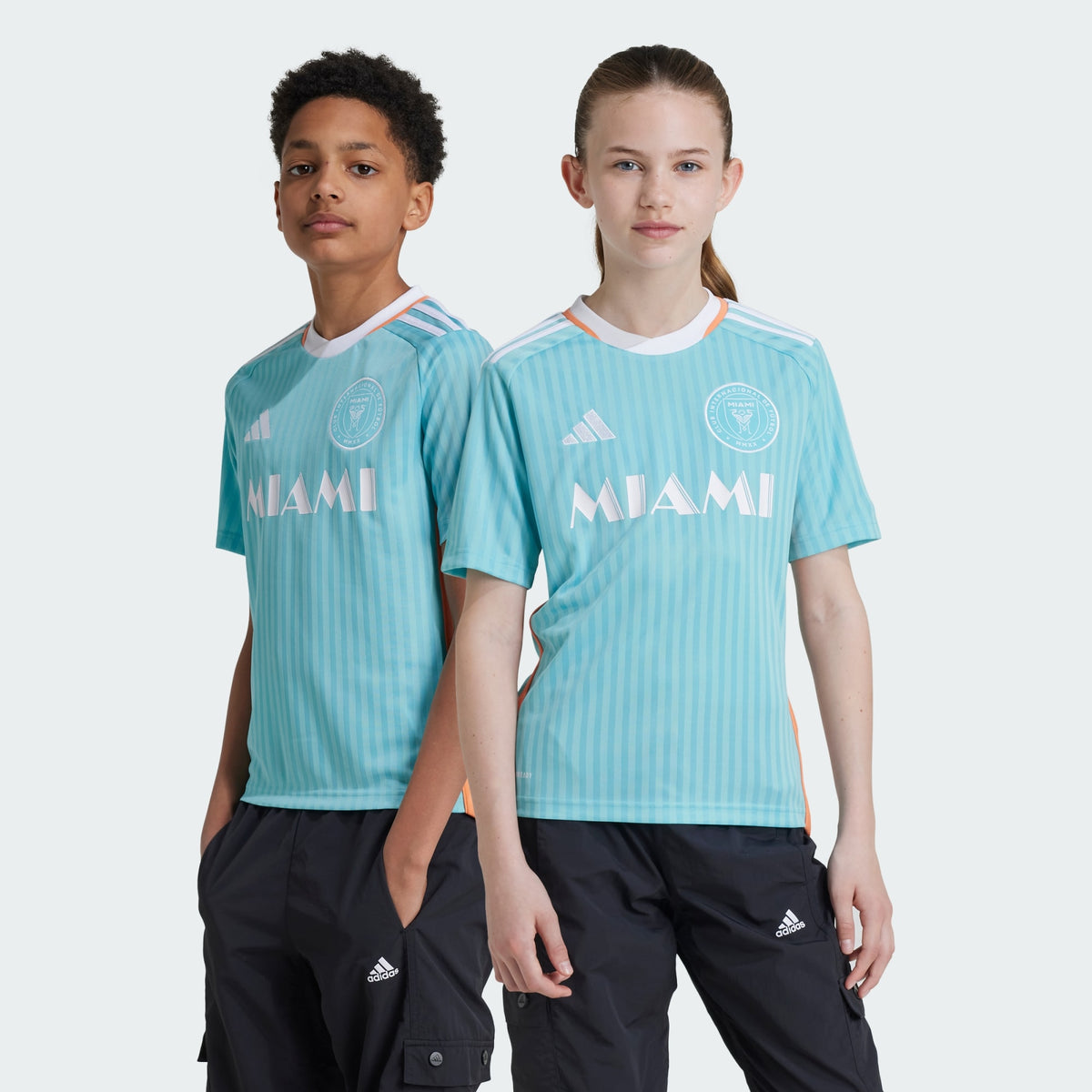 adidas 2024 INTER MIAMI CF ADIDAS ARCHIVE YOUTH MESSI JERSEY - JE6077-ADIDAS by adidas | Available at Niky&#39;s Sports