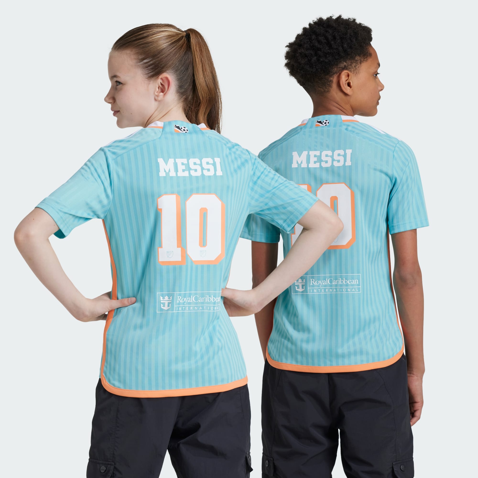 adidas 2024 INTER MIAMI CF ADIDAS ARCHIVE YOUTH MESSI JERSEY - JE6077-ADIDAS by adidas | Available at Niky's Sports
