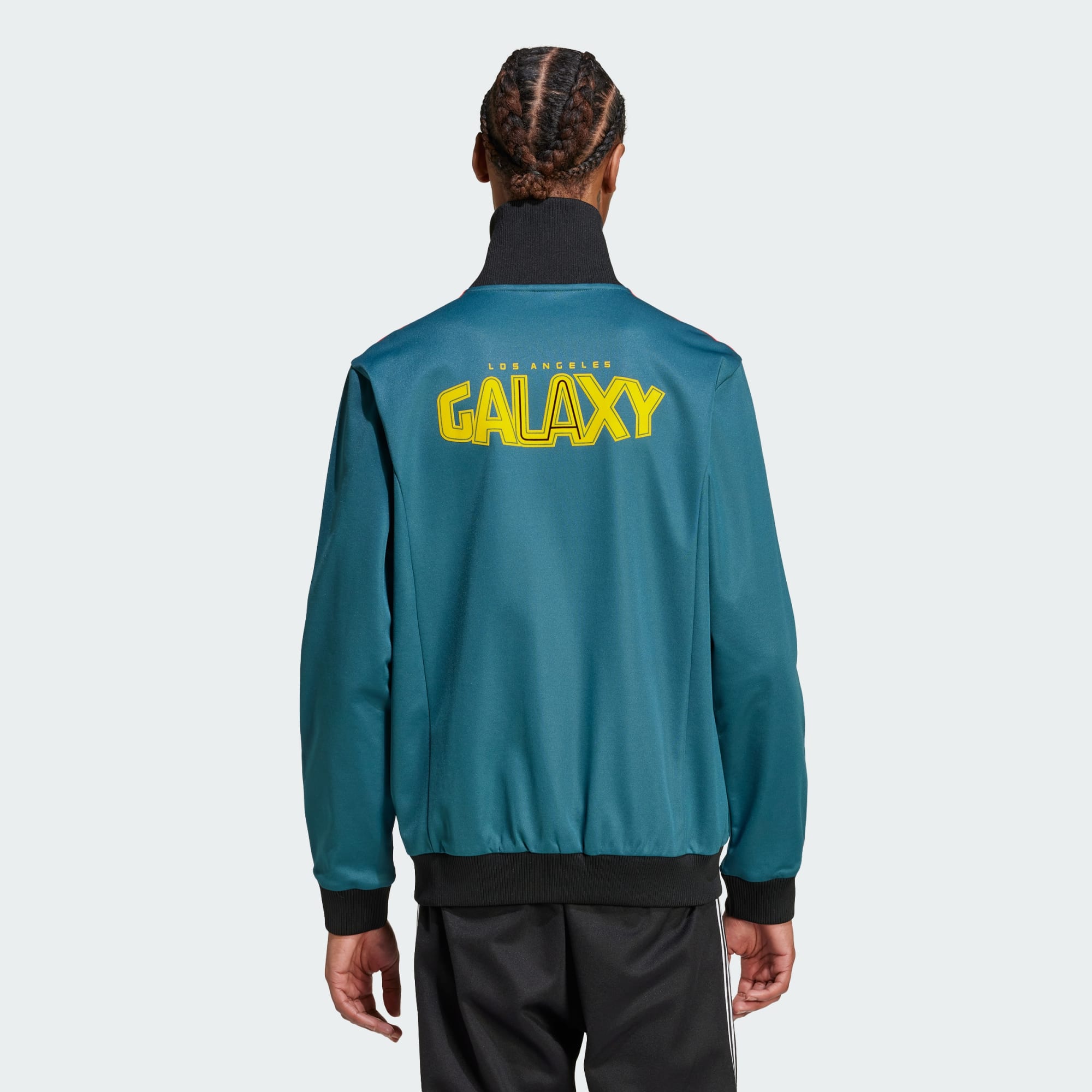 adidas 2024 LA GALAXY ADIDAS BECKENBAUER TRACK TOP - JE9500-ADIDAS by adidas | Available at Niky's Sports