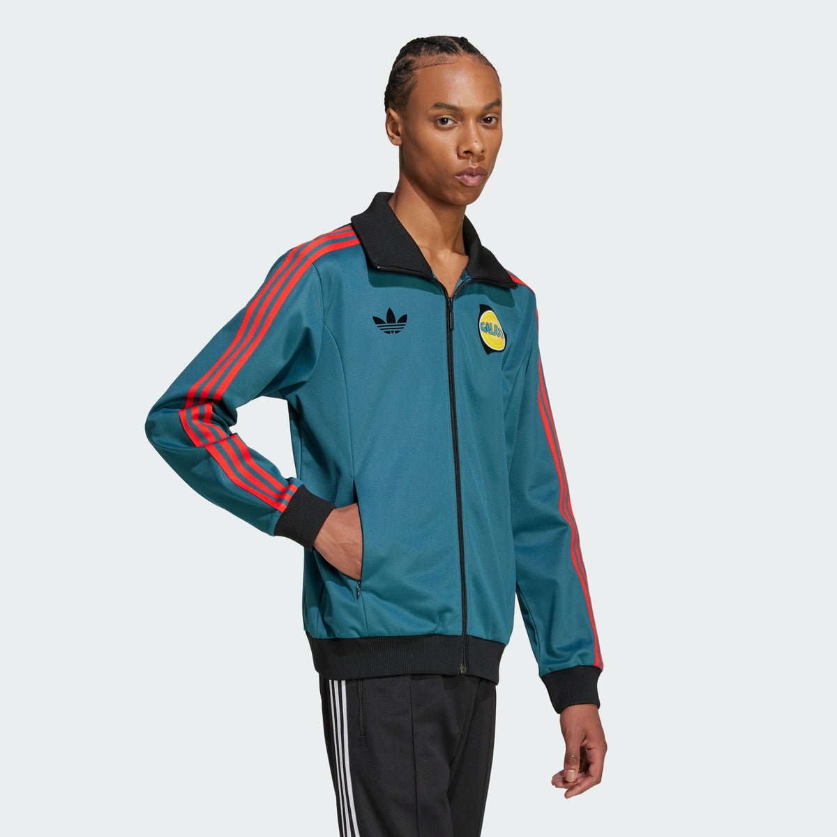 adidas 2024 LA GALAXY ADIDAS BECKENBAUER TRACK TOP - JE9500-ADIDAS by adidas | Available at Niky's Sports