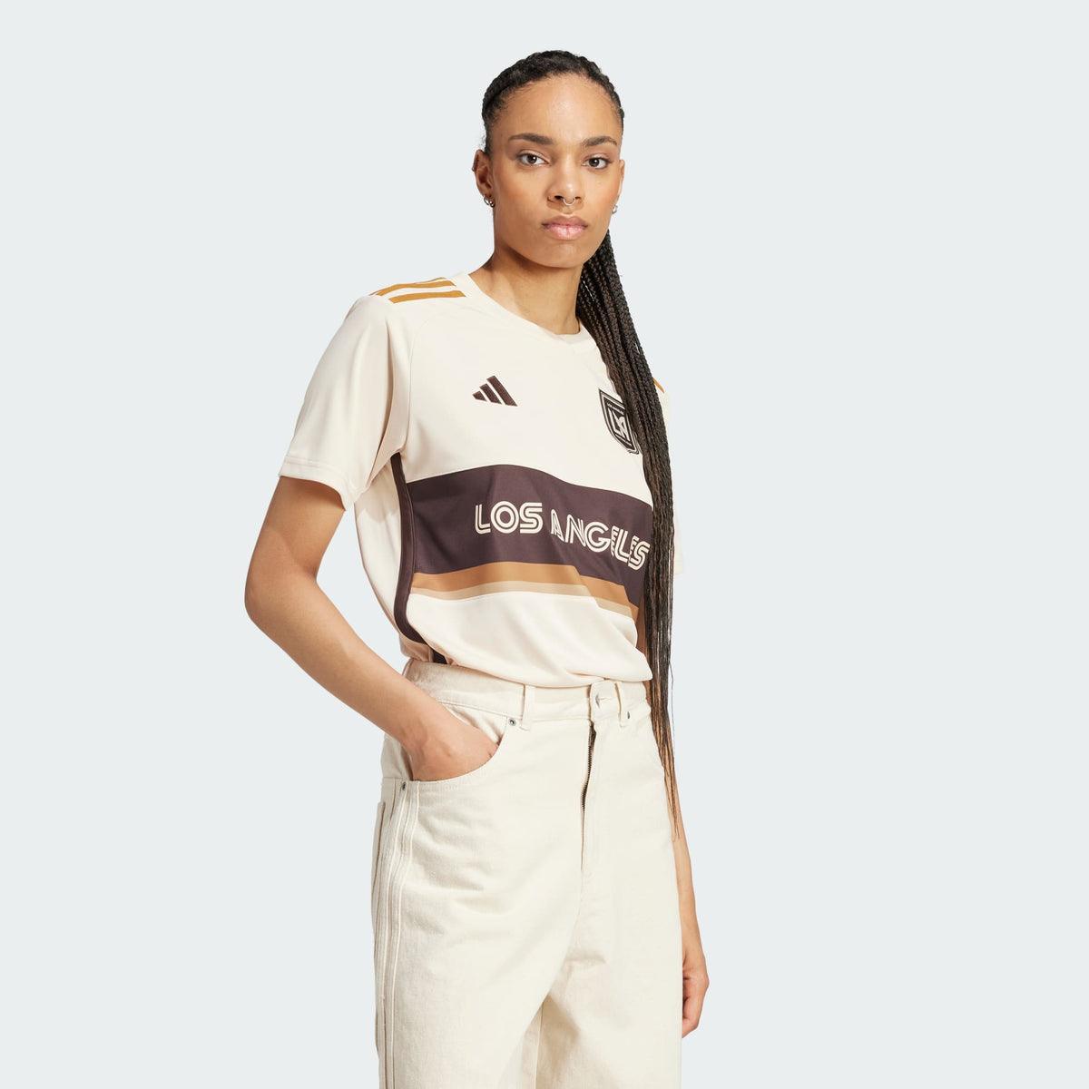 adidas 2024 LOS ANGELES FC WOMEN'S ARCHIVE  JERSEY - JX7965-ADIDAS by adidas | Available at Niky's Sports