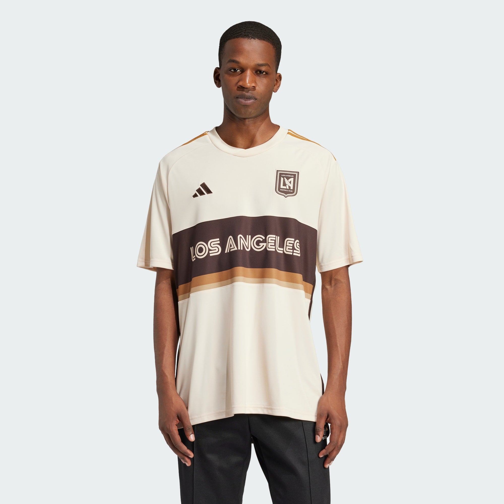 adidas LOS ANGELES FC MEN'S 2024 ARCHIVE  JERSEY - JX7967-ADIDAS by adidas | Available at Niky's Sports