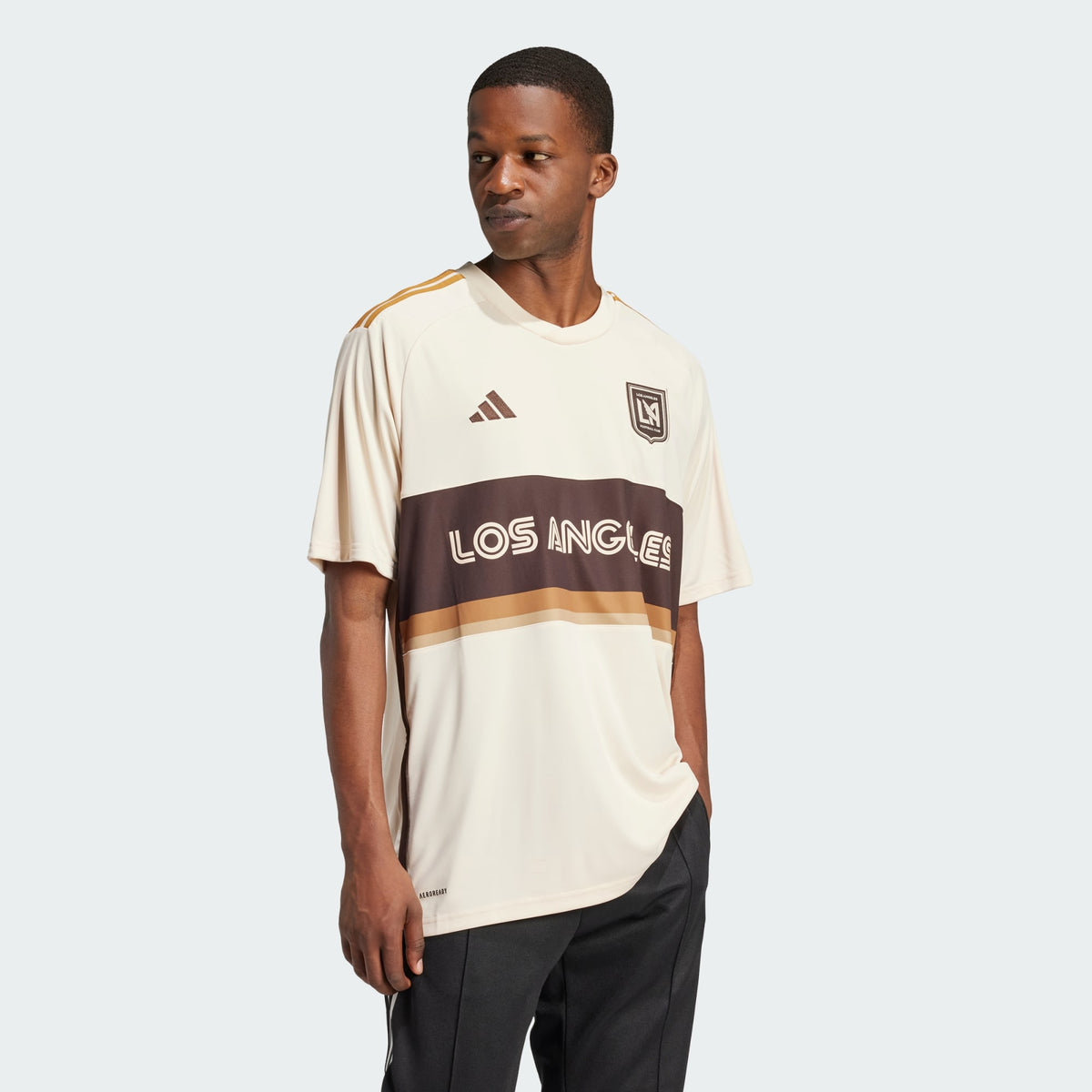 adidas LOS ANGELES FC MEN'S 2024 ARCHIVE  JERSEY - JX7967-ADIDAS by adidas | Available at Niky's Sports