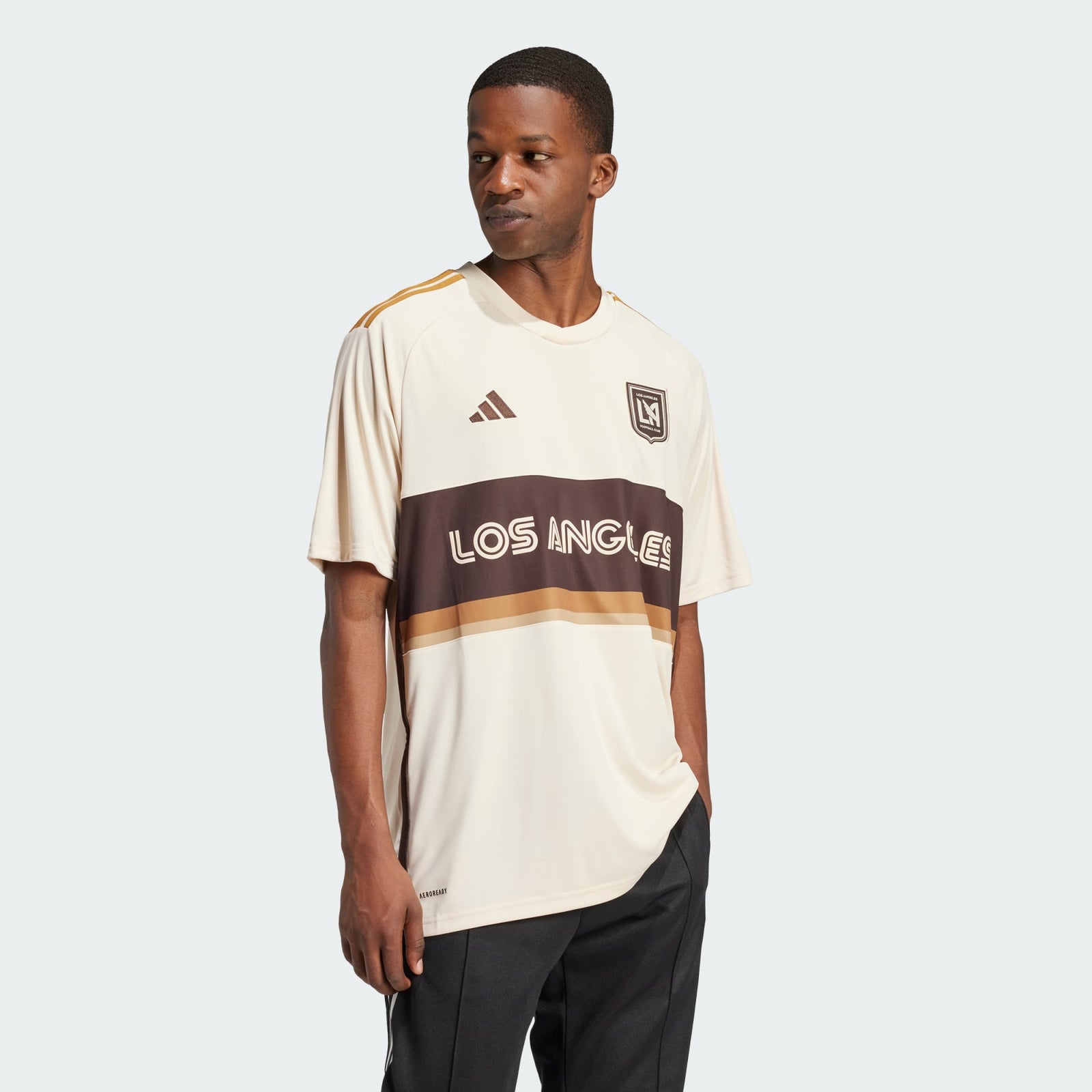 adidas LOS ANGELES FC MEN'S 2024 ARCHIVE  JERSEY - JX7967-ADIDAS by adidas | Available at Niky's Sports