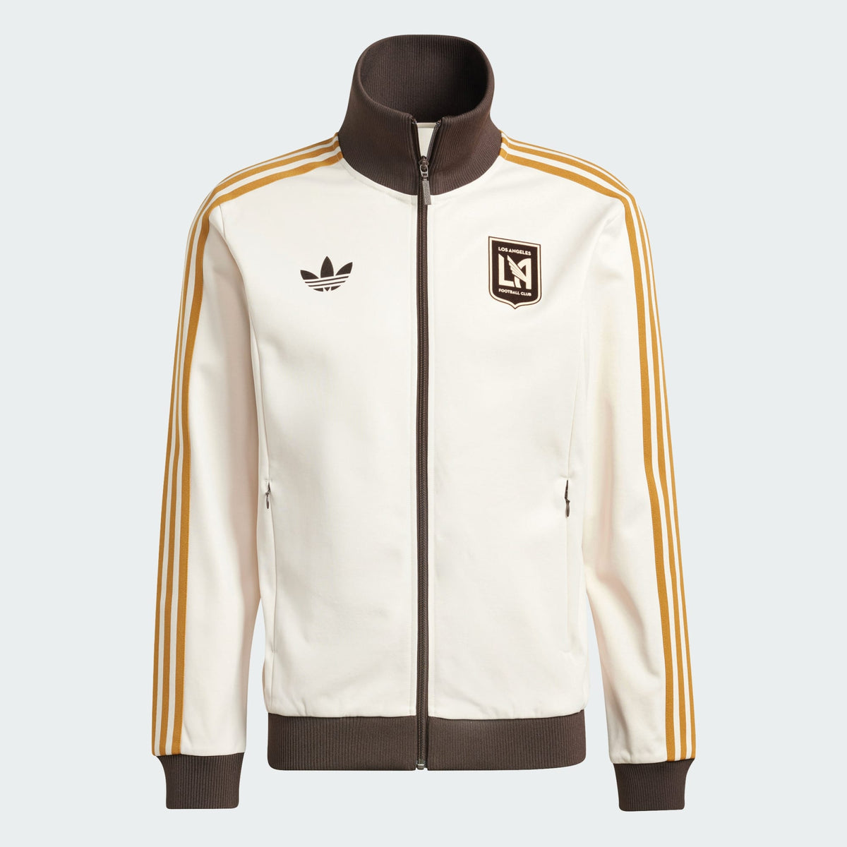 adidas LOS ANGELES FC ADIDAS BECKENBAUER TRACK TOP - JE9497-ADIDAS by adidas | Available at Niky's Sports