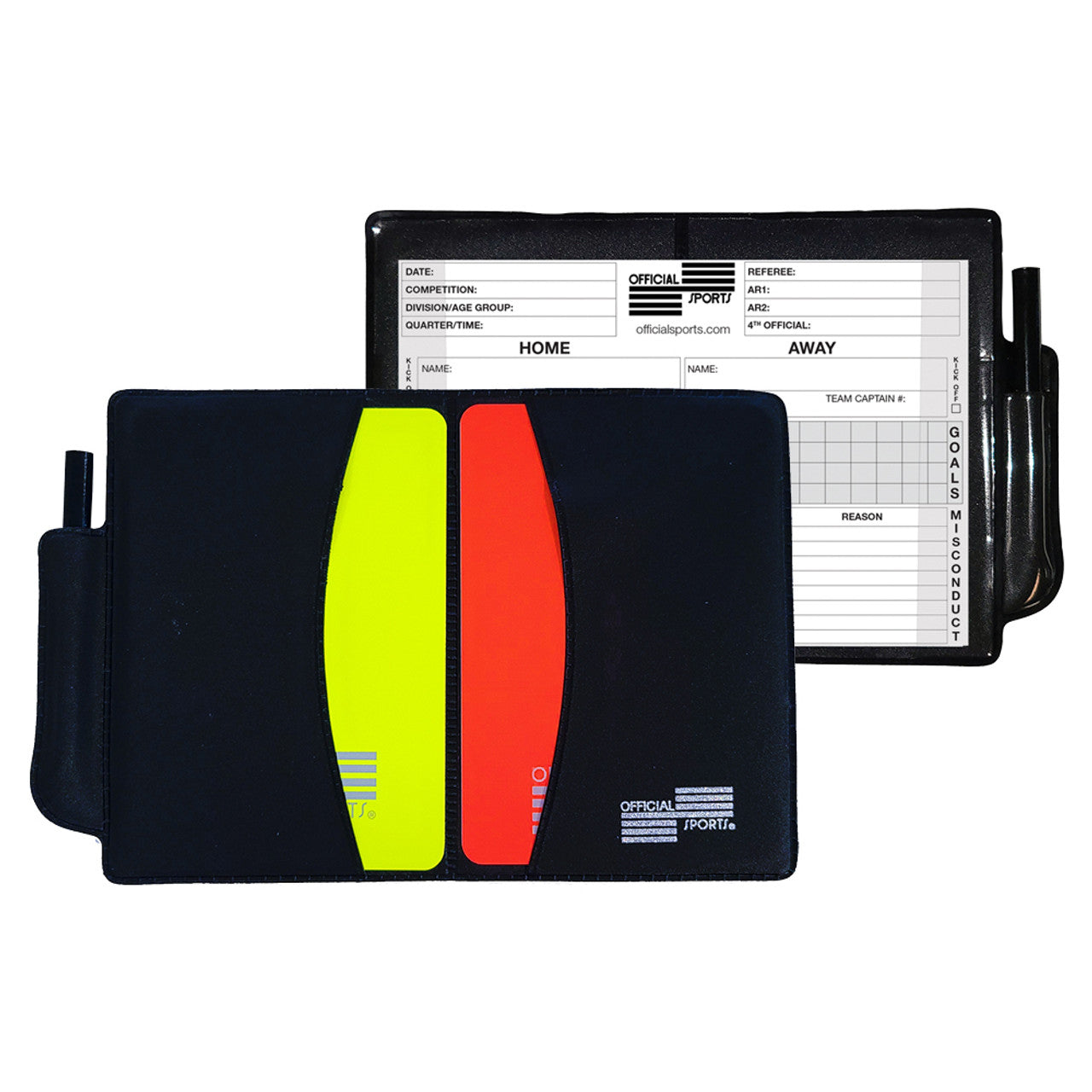 Official Sport Data Wallet With Pencil