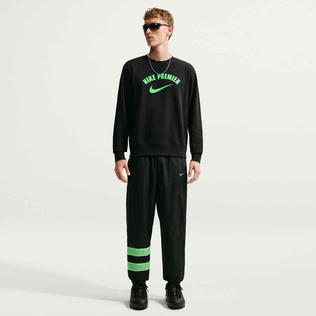 Nike Premier Men's Dri-FIT Soccer Fleece Crew - IR0600-010 by NIKE | Available at Niky's Sports