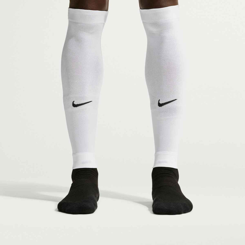 Nike VaporFast Soccer Leg-Sleeve WHITE(1 Pair)
