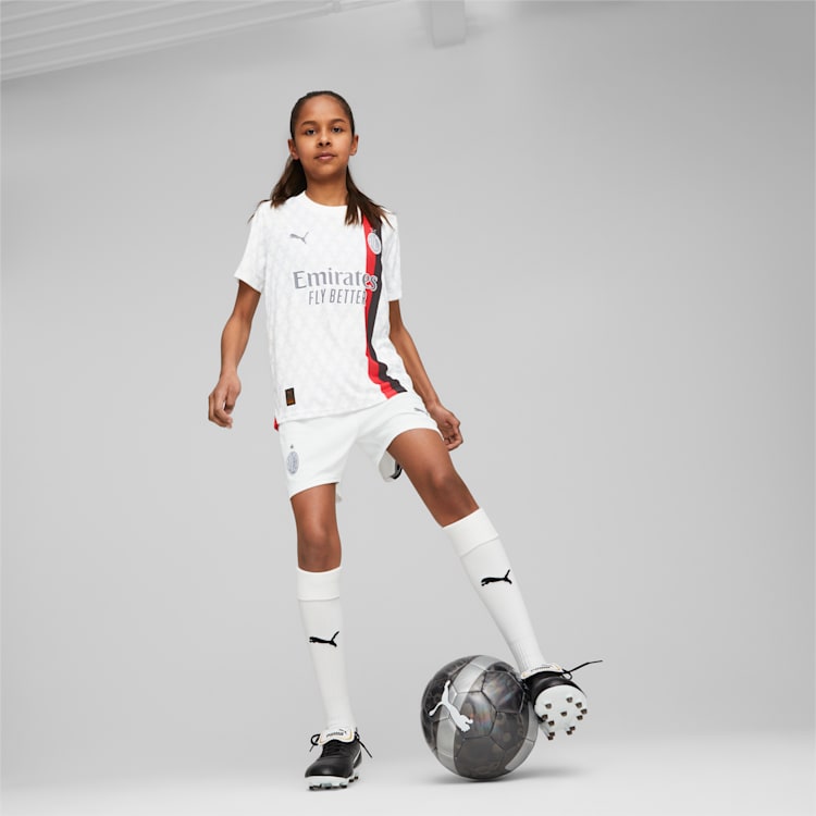 Puma AC Milan Away Youth Replica Jersey 23/24 - 770393-02-PUMA by Puma | Available at Niky's Sports