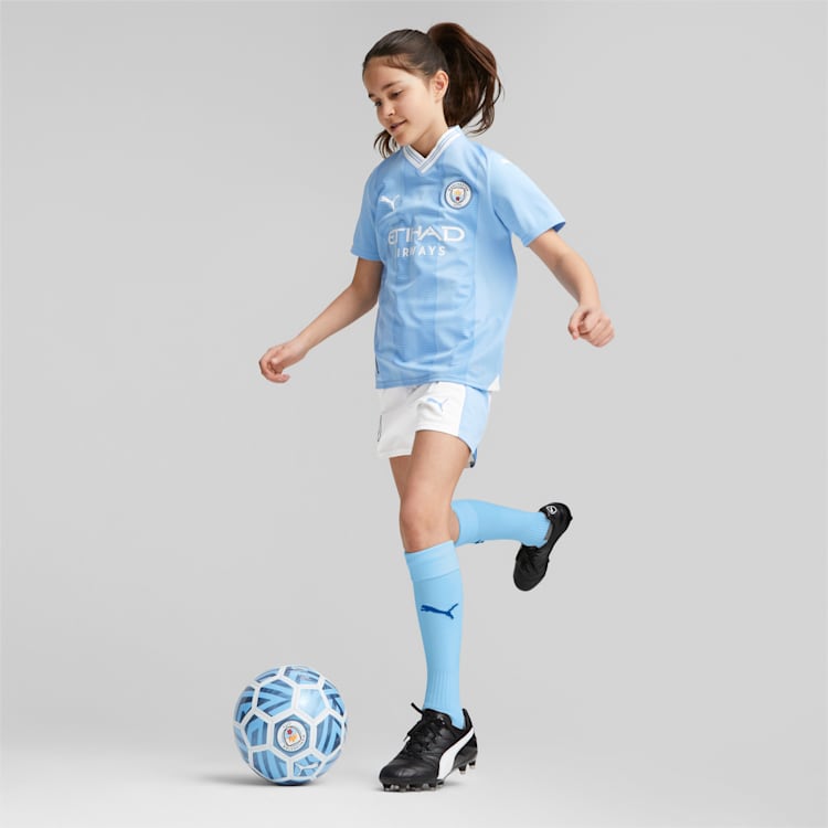 Puma Manchester City 23/24 Big Kids' Replica Home Jersey - 770441-01-PUMA by Puma | Available at Niky's Sports