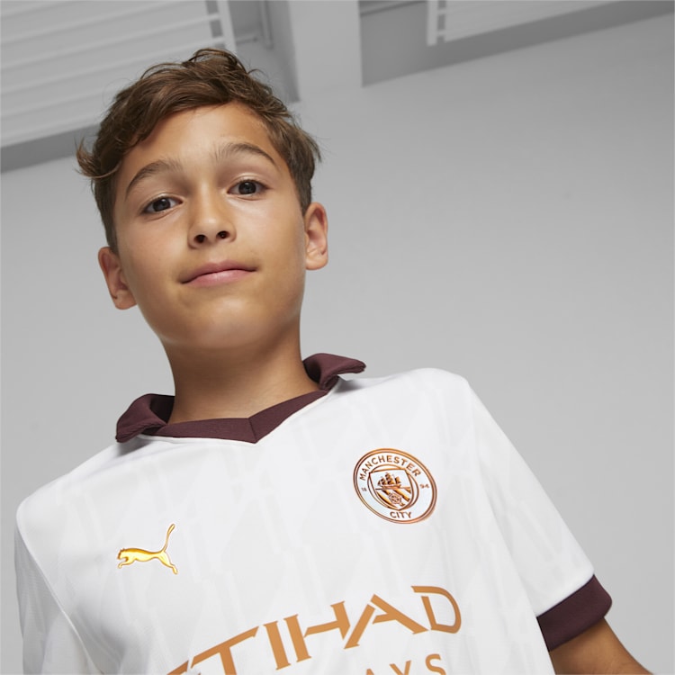 Puma Manchester City 23/24 Kids' Away Jersey