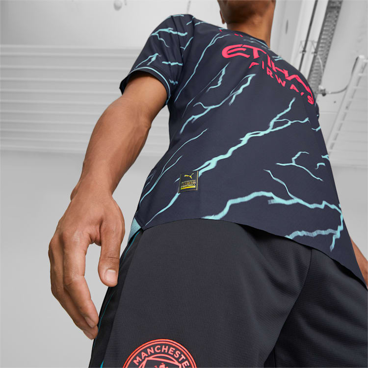 Puma Manchester City 3rd Authentic Soccer Jersey 23/24 - 770459-03-PUMA by Puma | Available at Niky's Sports